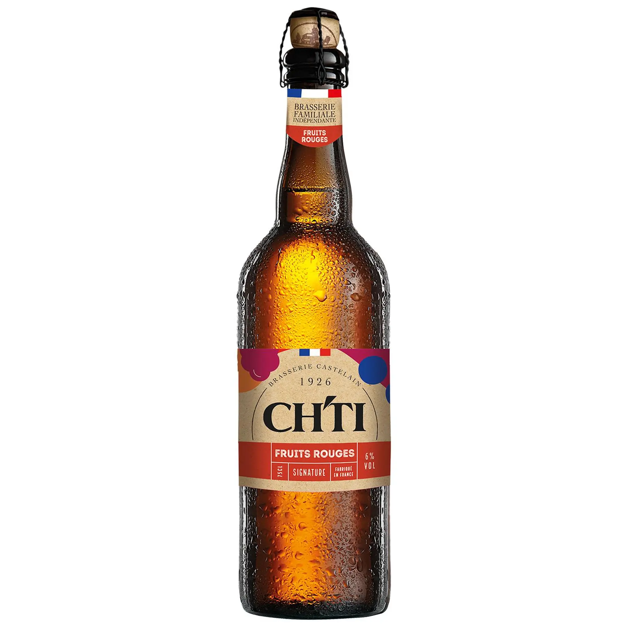 CH'TI Bière fruits rouges signature 6%