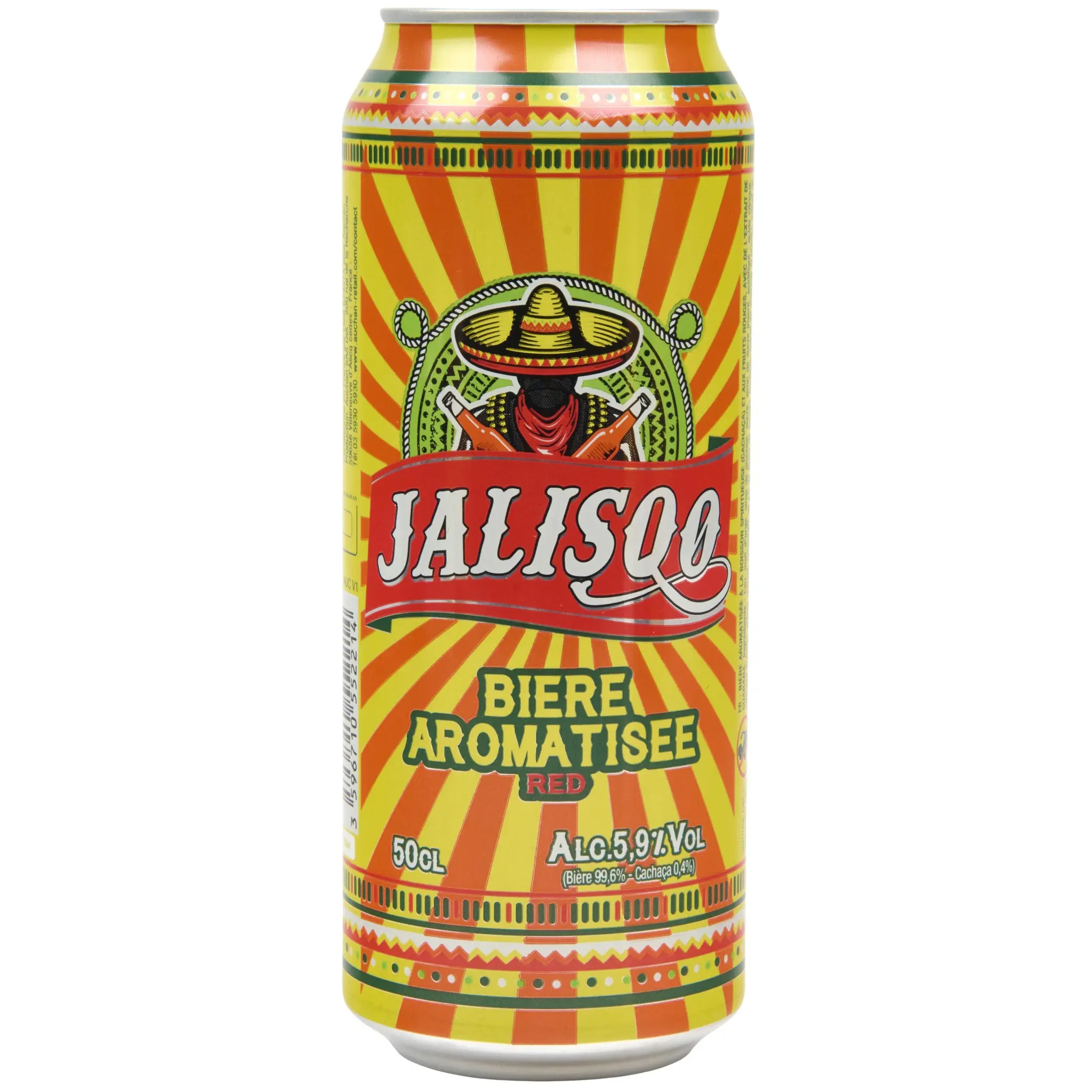 JALISQO Red bière aromatisée 5.9% boîte