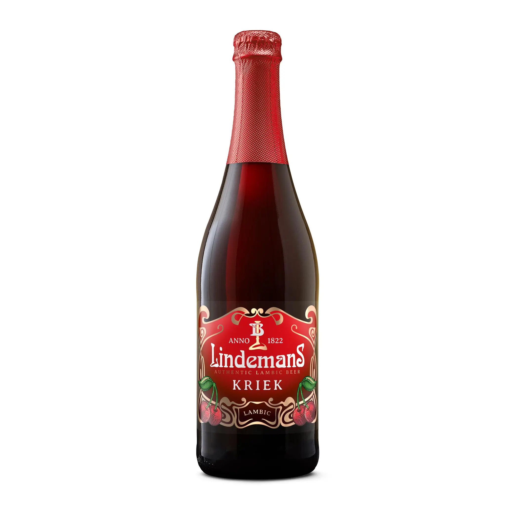 LINDEMANS Bière aromatisée fruitée belge artisanale lambic Kriek 3,5%