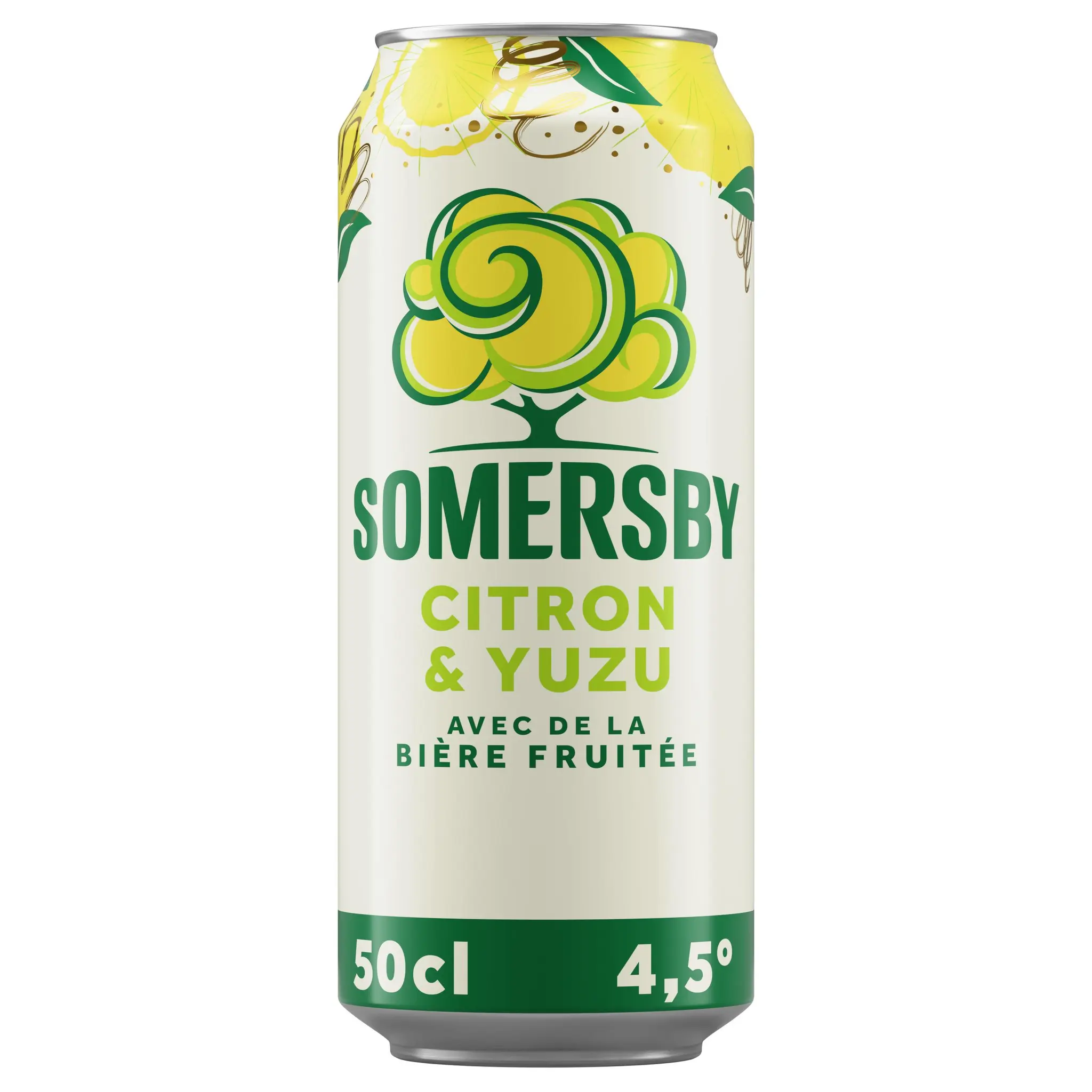 SOMERSBY Bière aromatisée au citron et yuzu 4.5% boîte