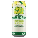 SOMERSBY Bière aromatisée au citron et yuzu 4.5% boîte