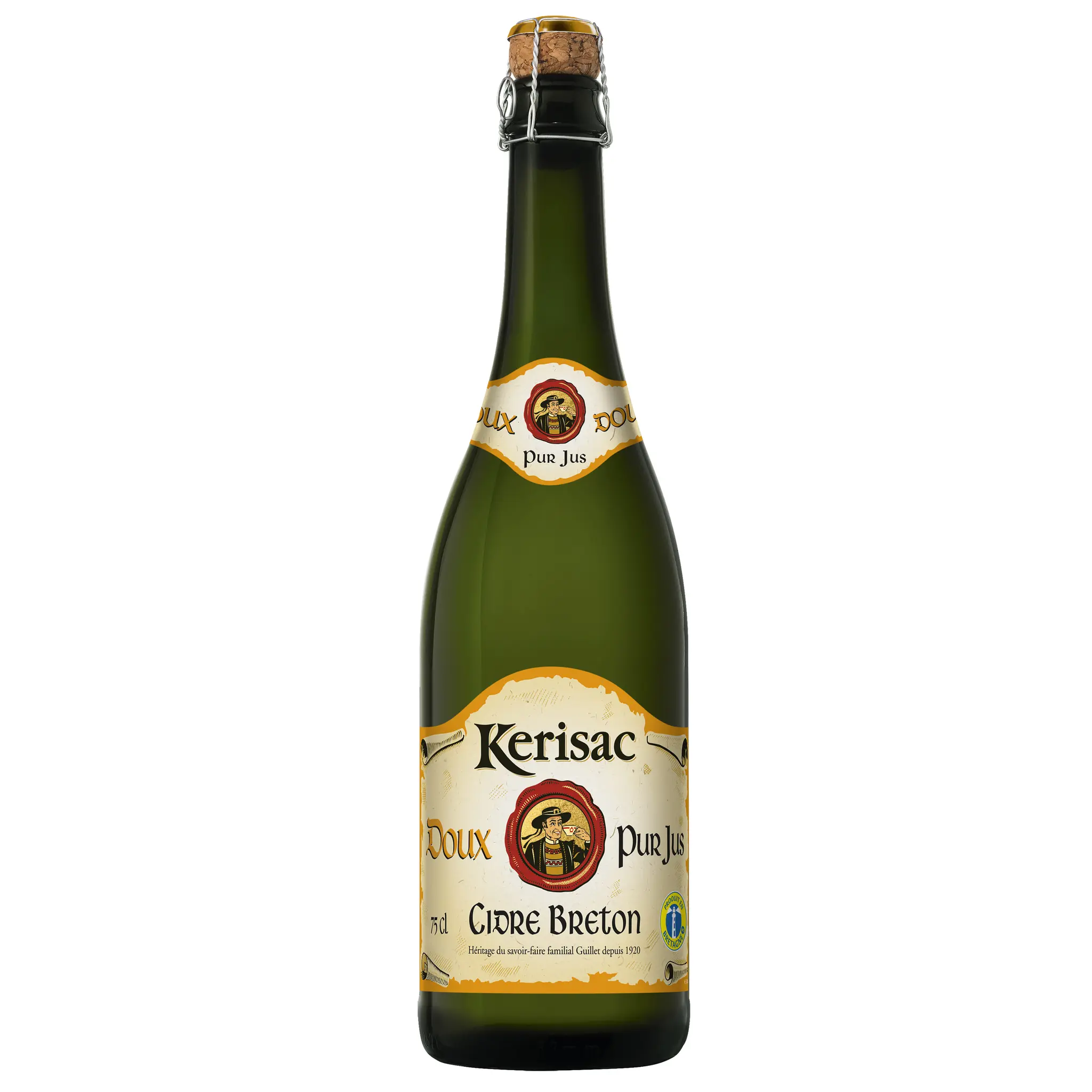 KERISAC Cidre Breton pur jus doux IGP 2,5%