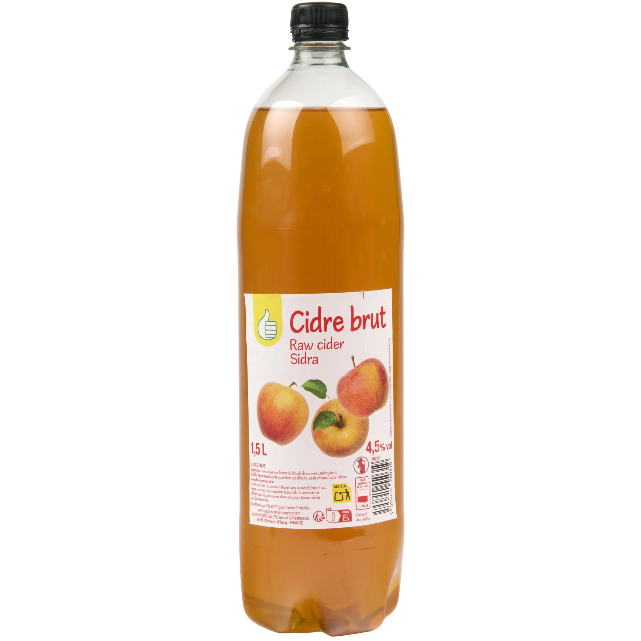 POUCE Cidre brut 4.5%