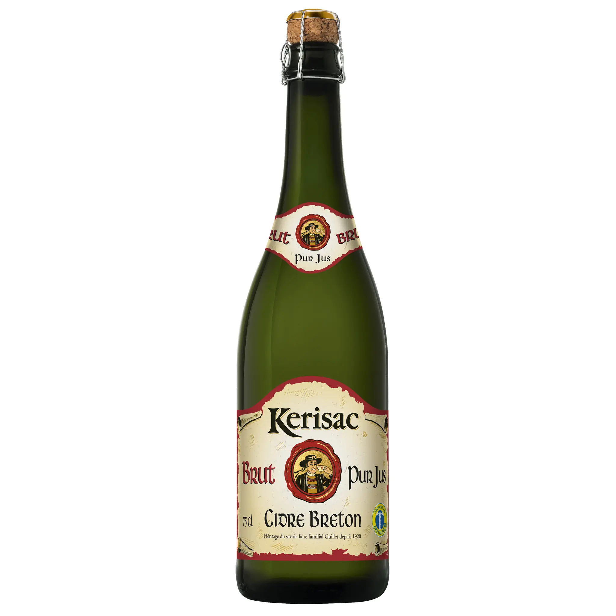 KERISAC Cidre pur jus brut IGP 5,5%