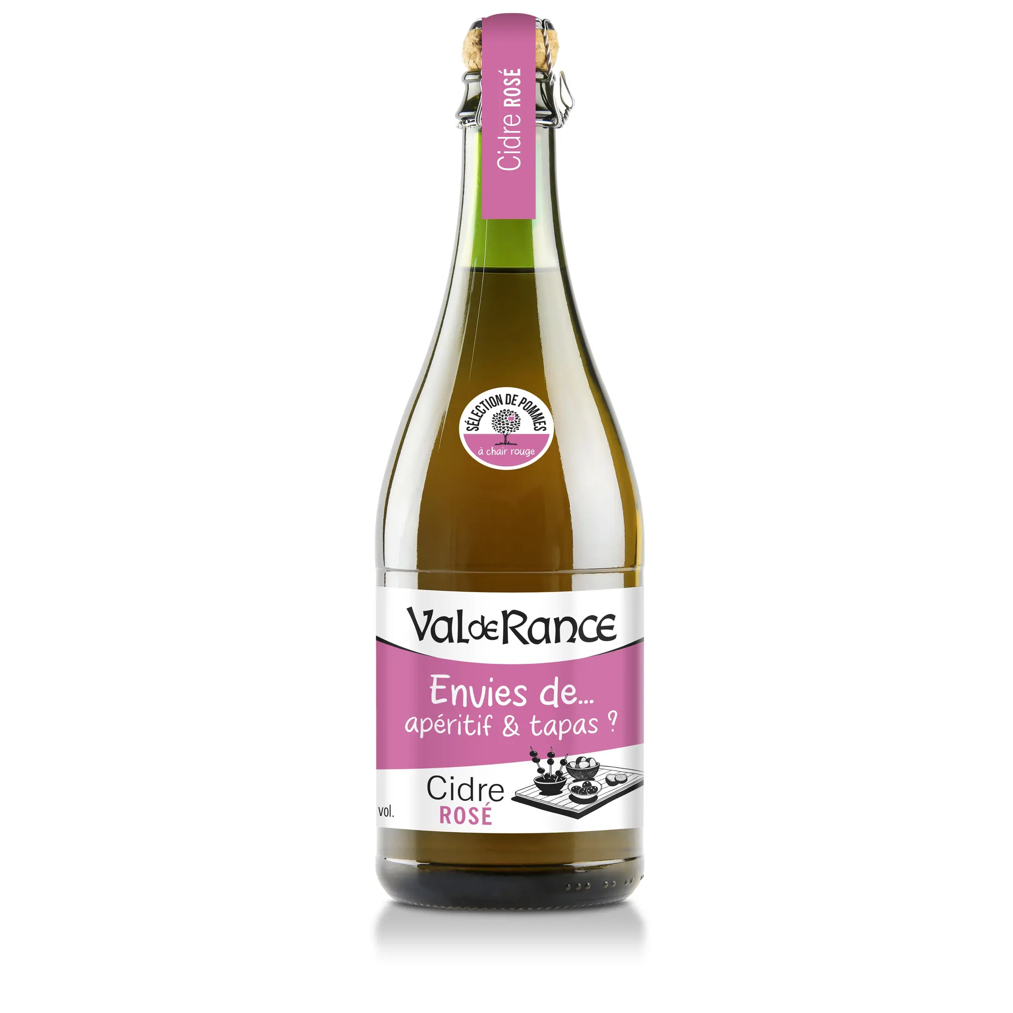 VAL DE RANCE Envies de cidre rosé 2.5%