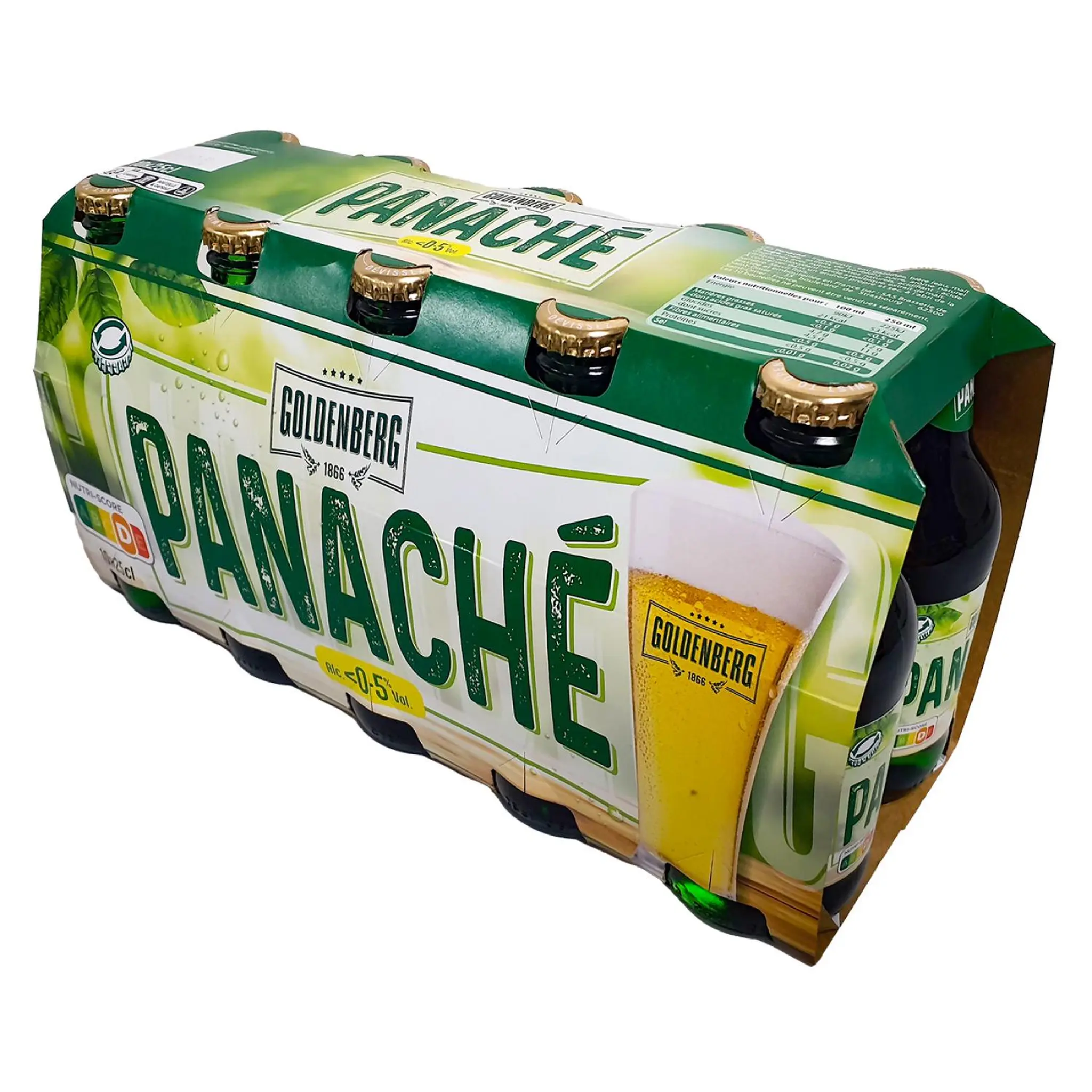GOLDENBERG Panaché 0.4% pack bouteilles
