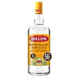 DILLON Rhum blanc agricole Martinique 55%
