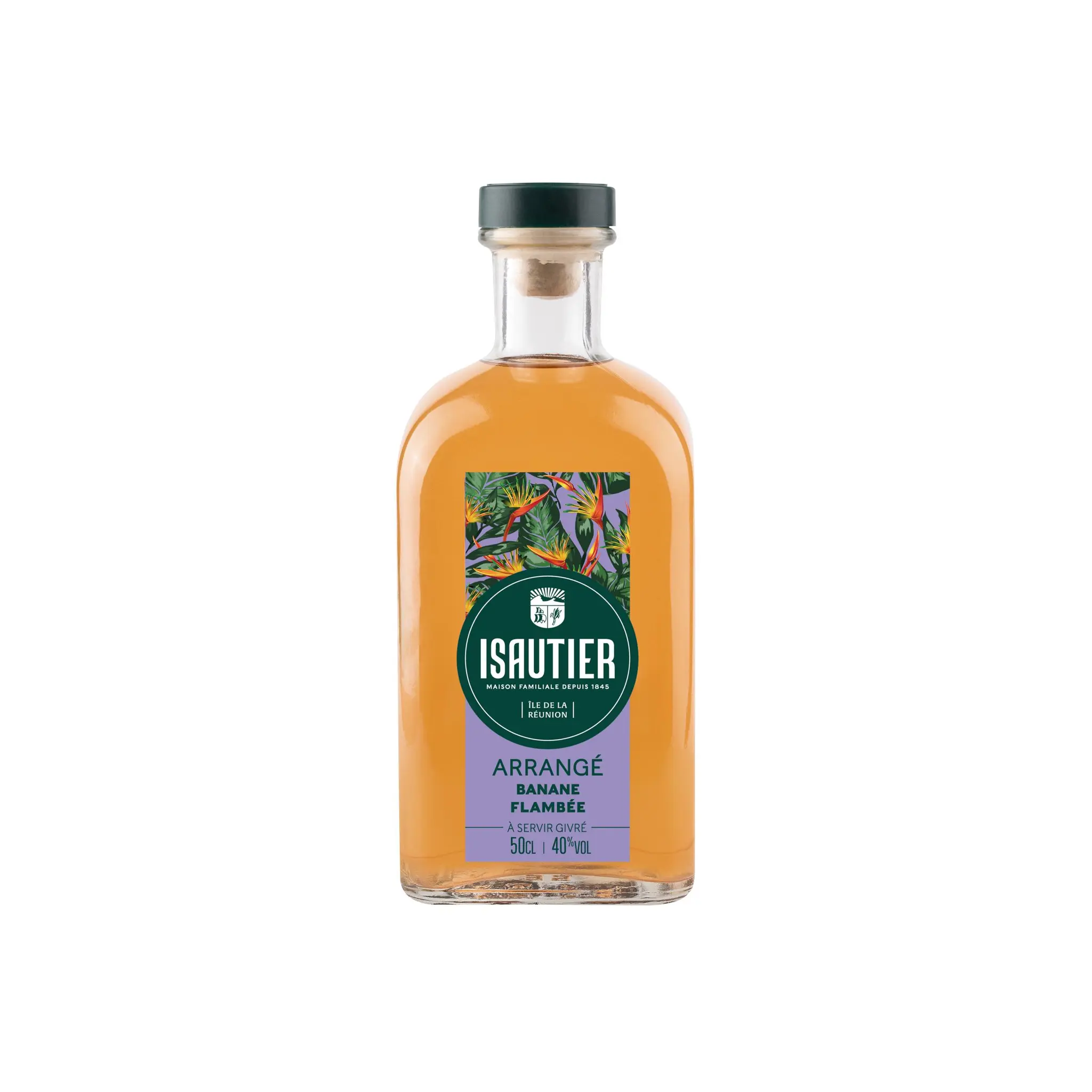 ISAUTIER Rhum arrangé banane flambée 40%