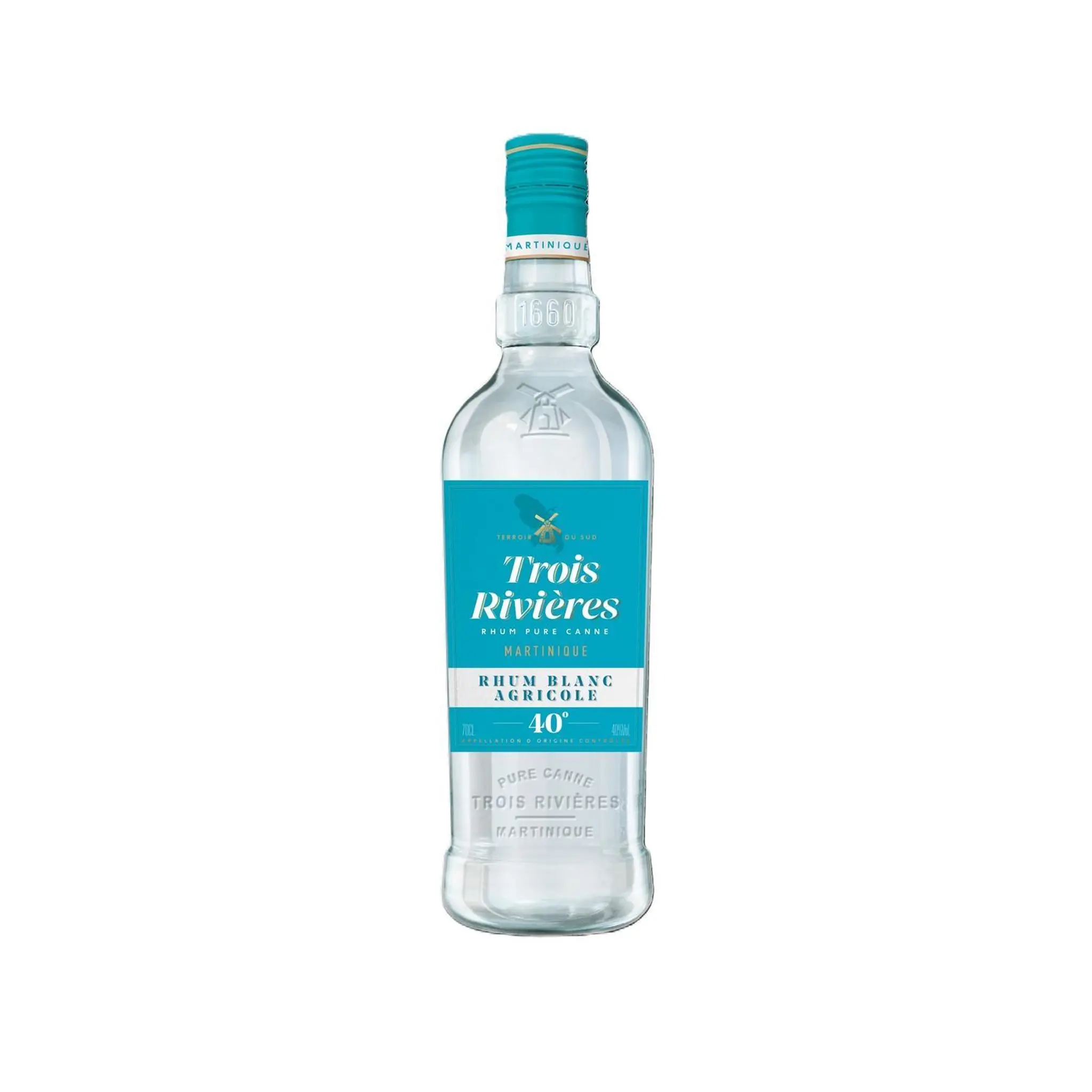 3 RIVIERES Rhum agricole Martinique blanc 40% cuvée spéciale