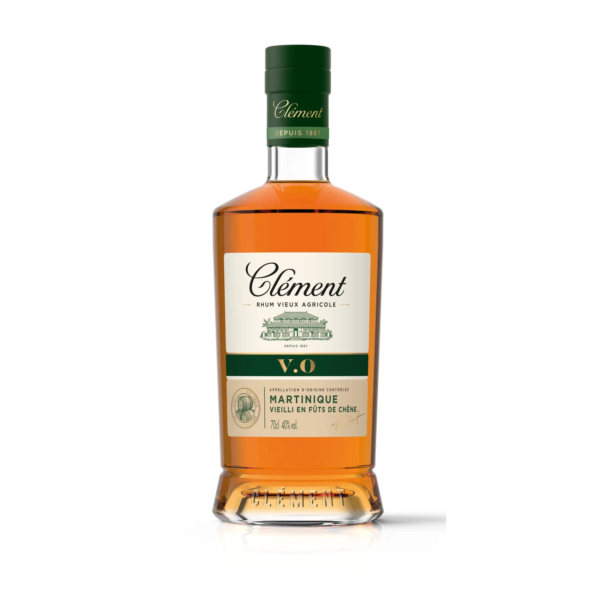 CLEMENT Rhum vieux agricole Martinique 40%