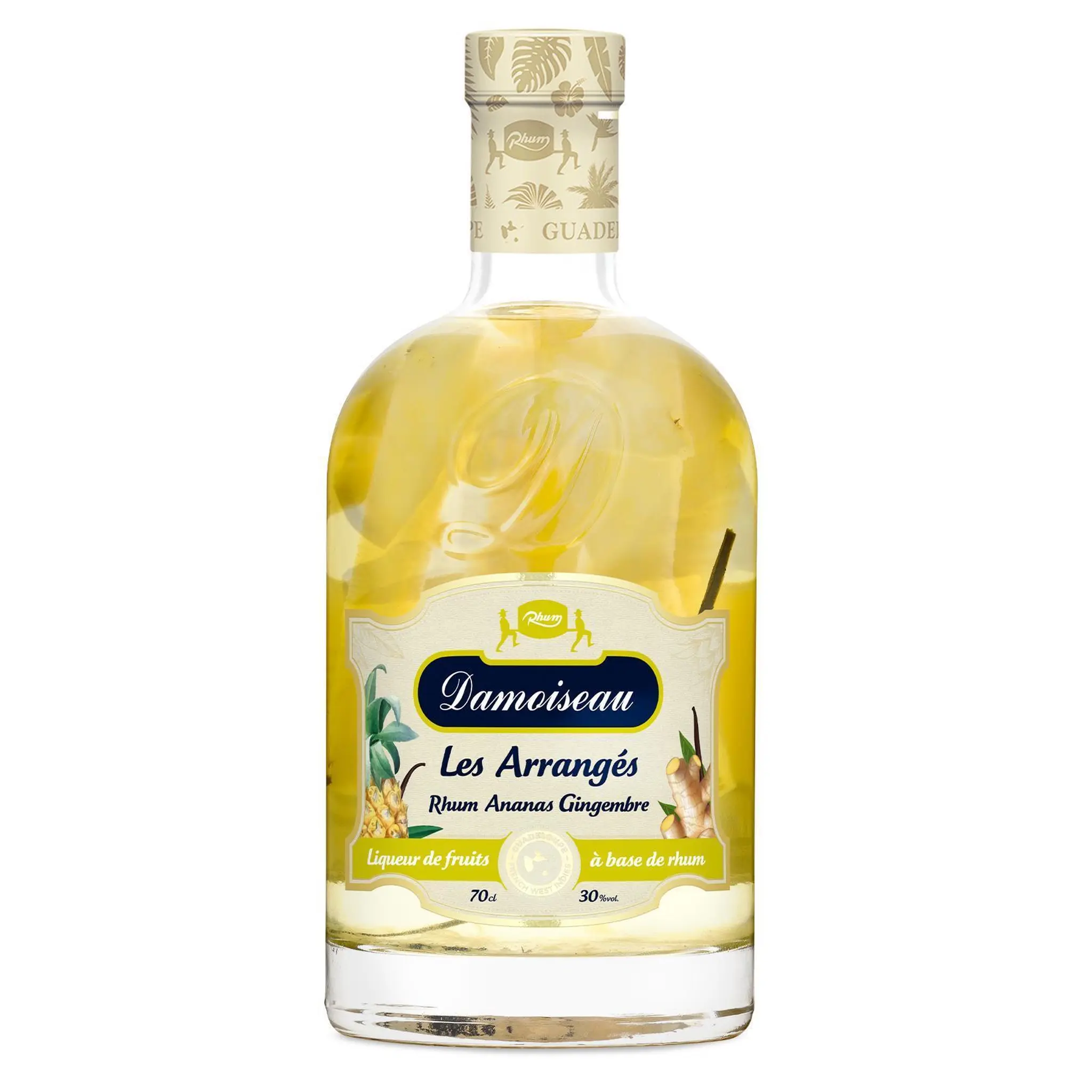 DAMOISEAU Les Arrangés ananas gingembre 30%