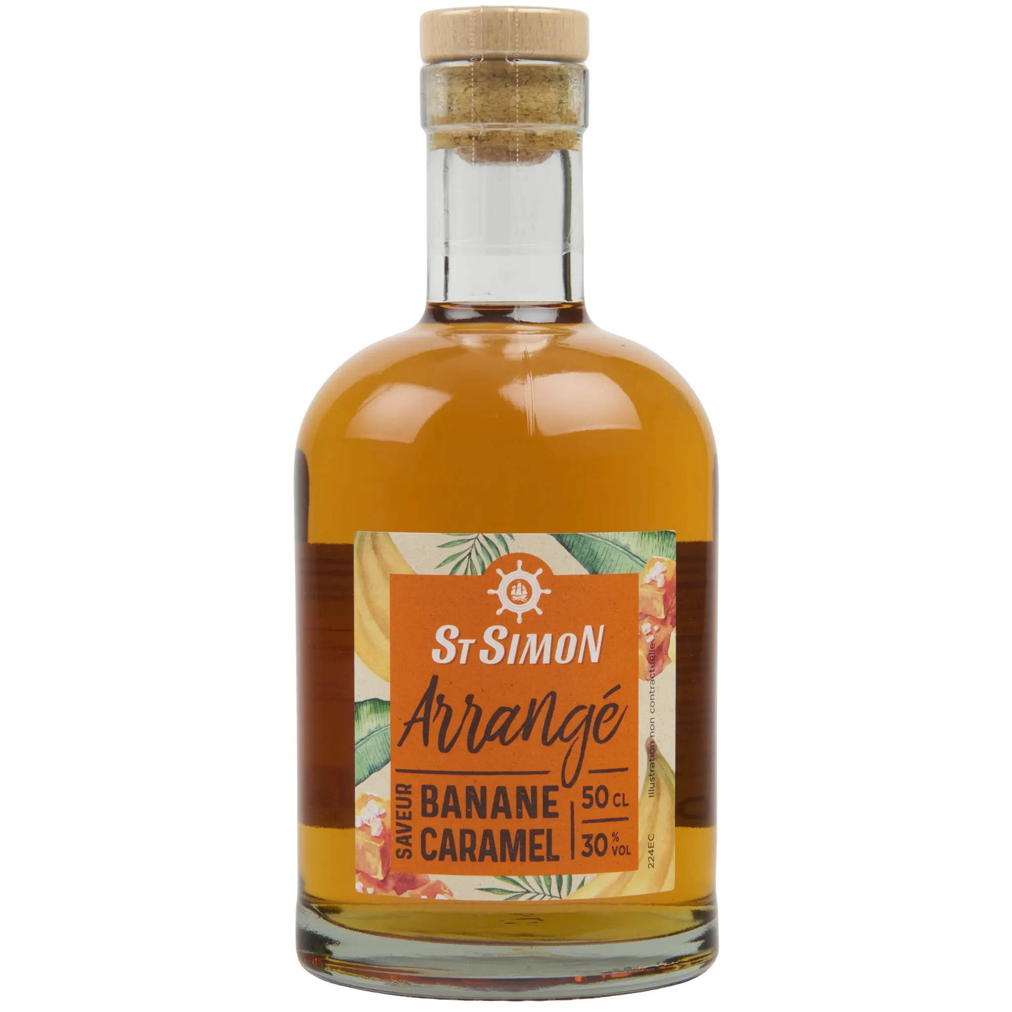 ST SIMON Arrangée banane caramel 30%