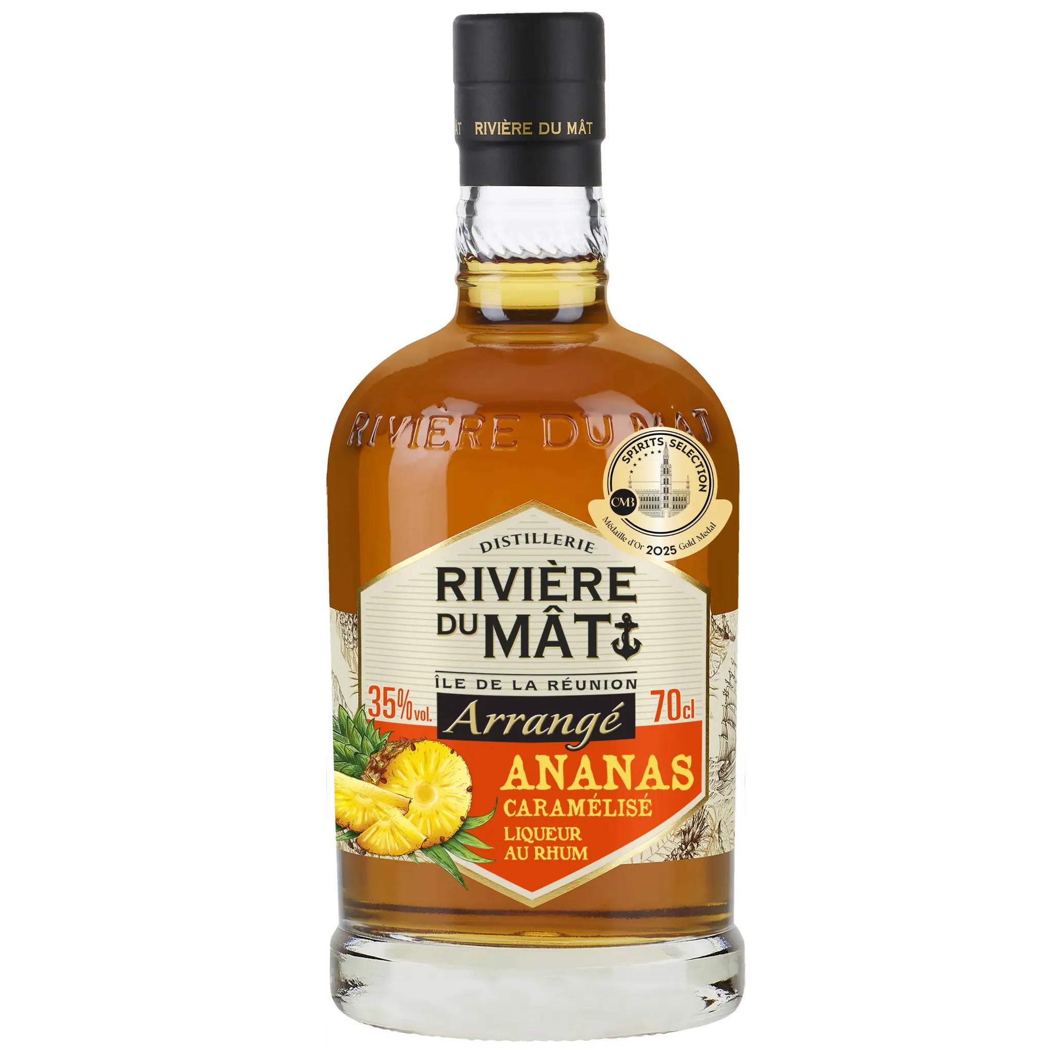 RIVIÈRE DU MAT Arrangé ananas caramélisé 35%