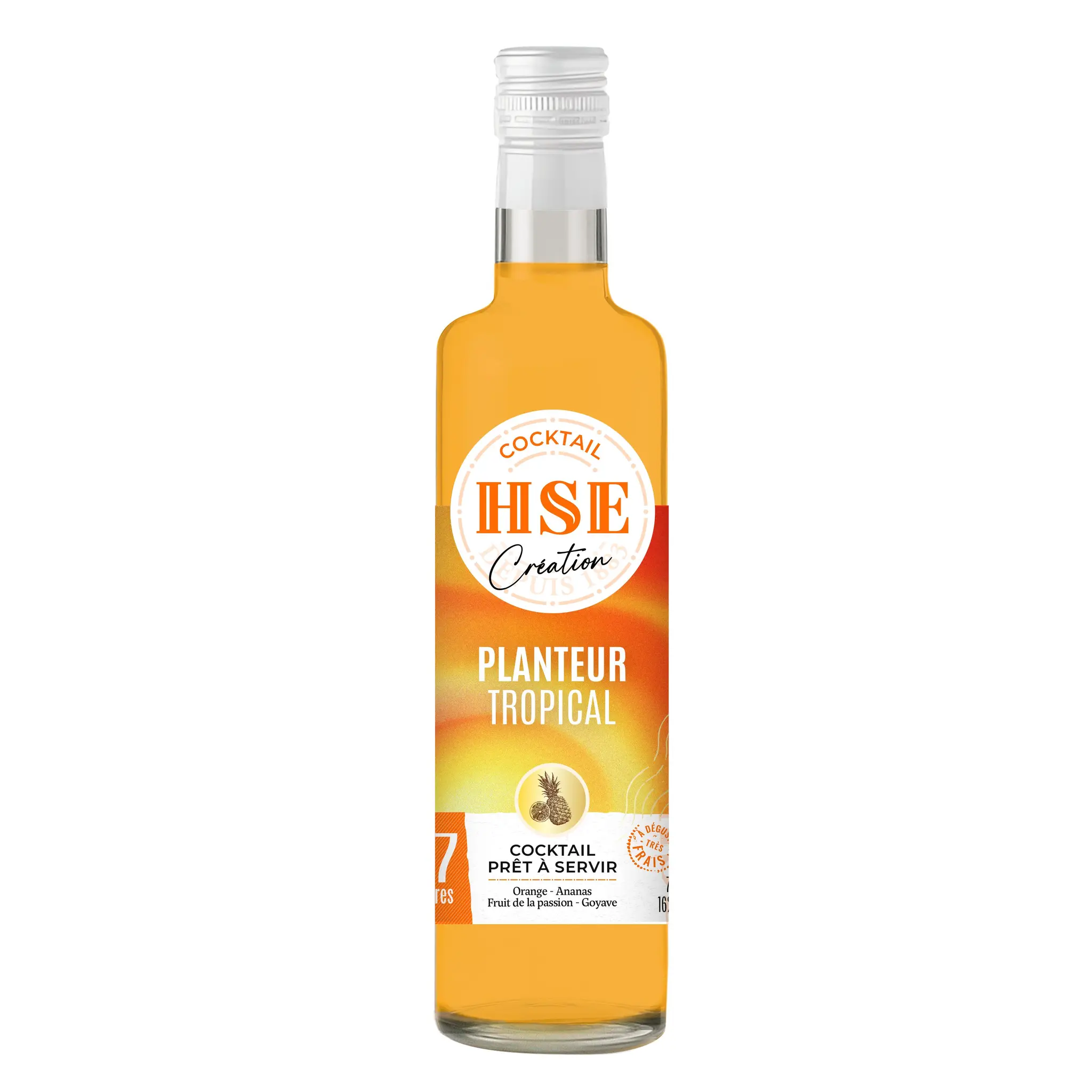 HSE Création Liqueur au rhum planteur tropical 16%