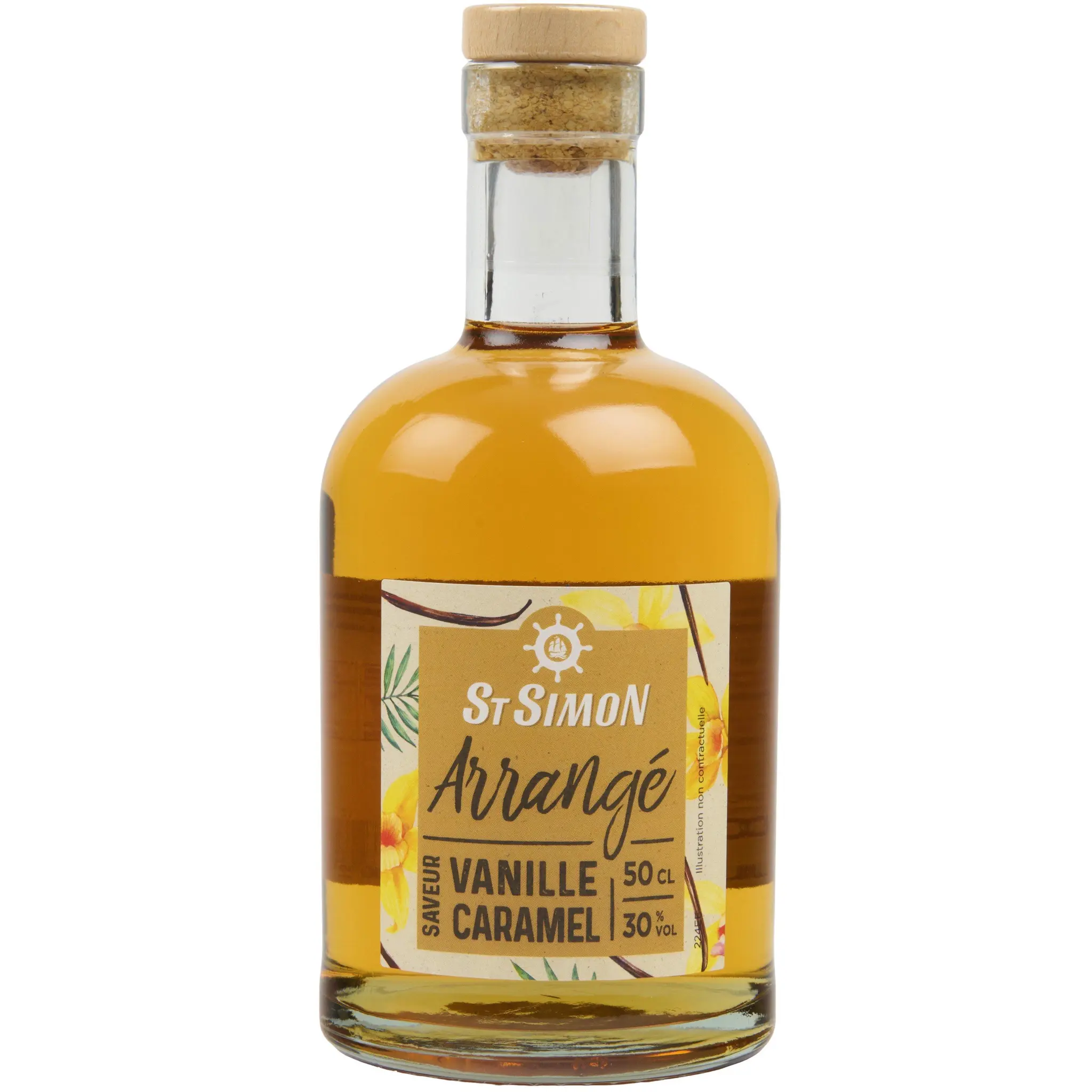 ST SIMON Apéritif arrangé saveur vanille caramel 30%
