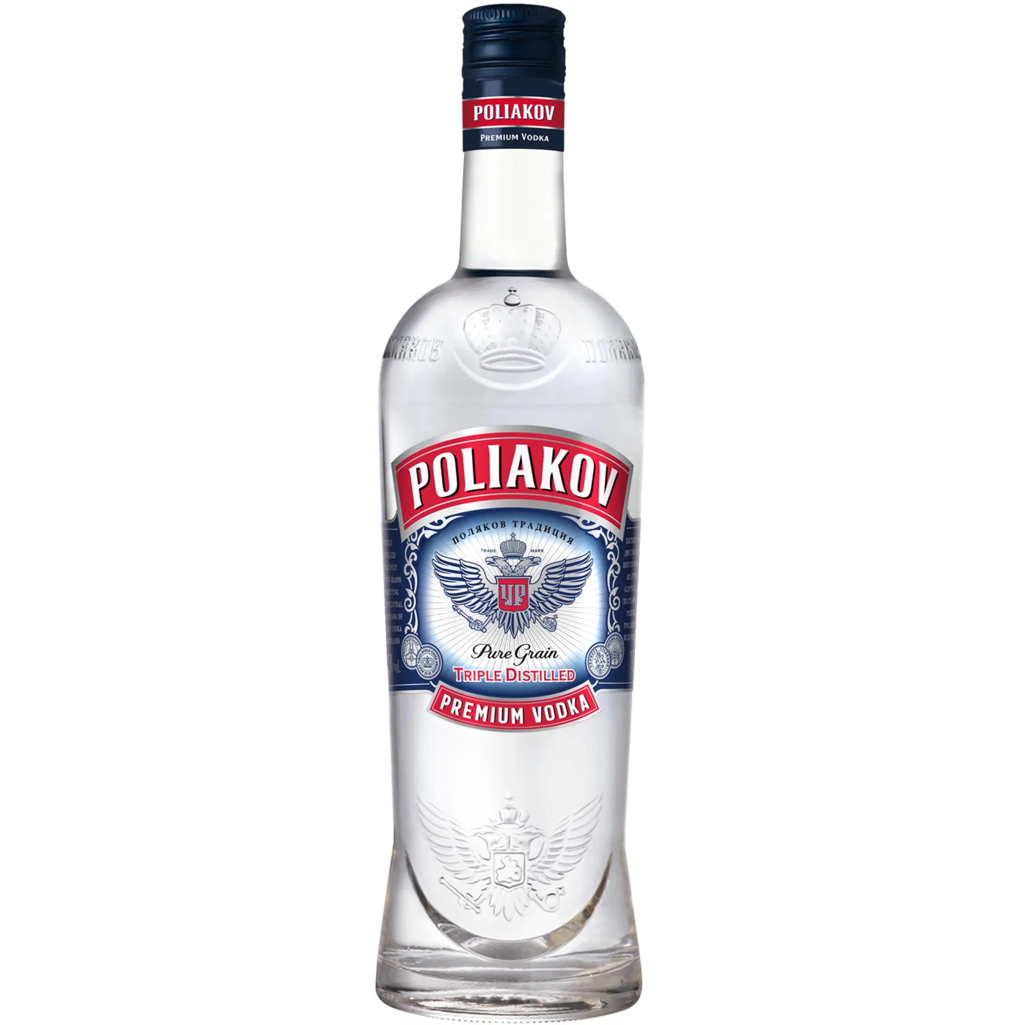 POLIAKOV Vodka pure grain 37,5%