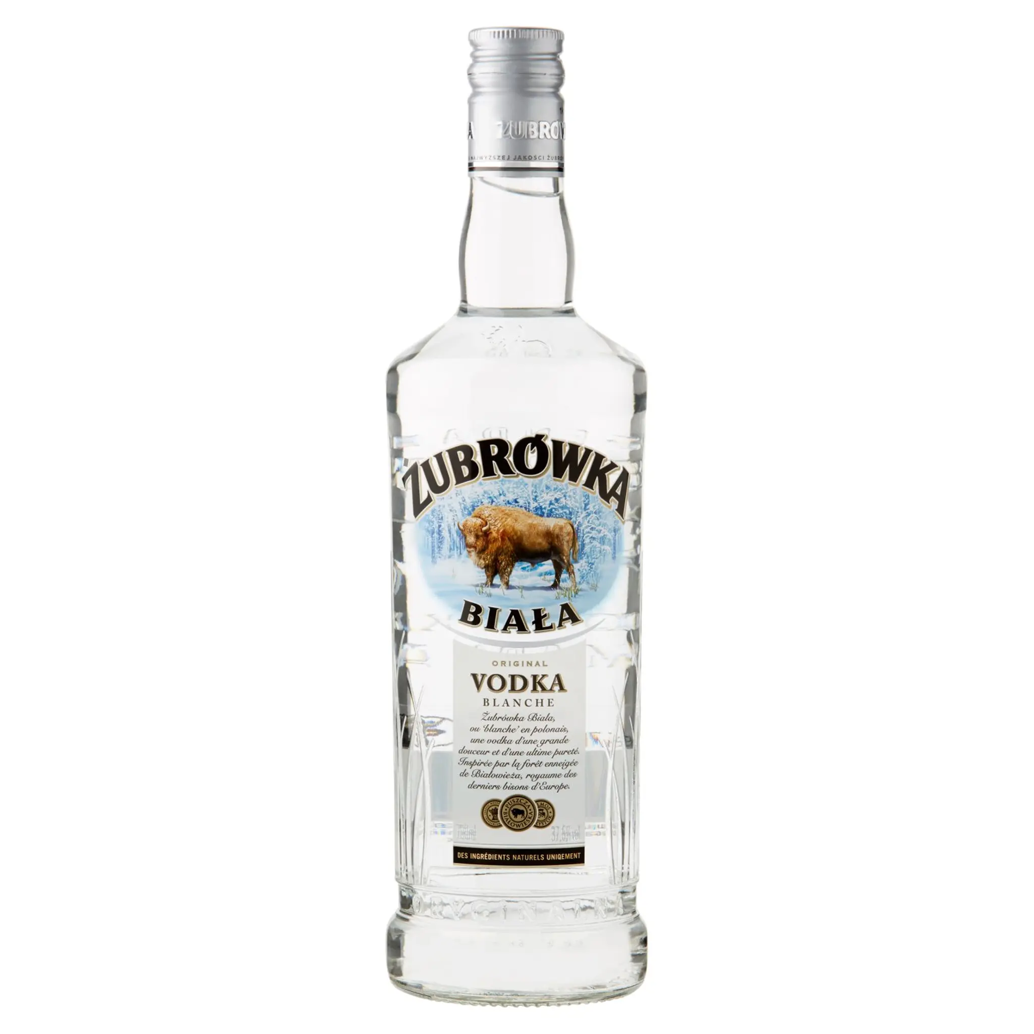 ZUBROWKA Vodka polonaise blanche Biala 37,5%