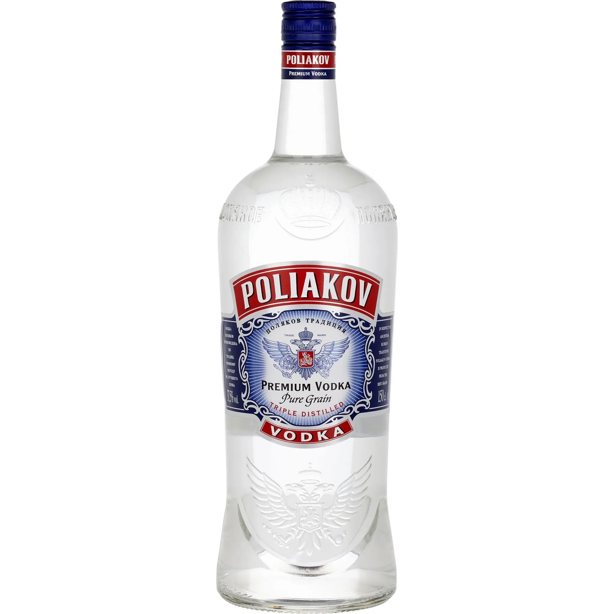 POLIAKOV Vodka pure grain 37,5%