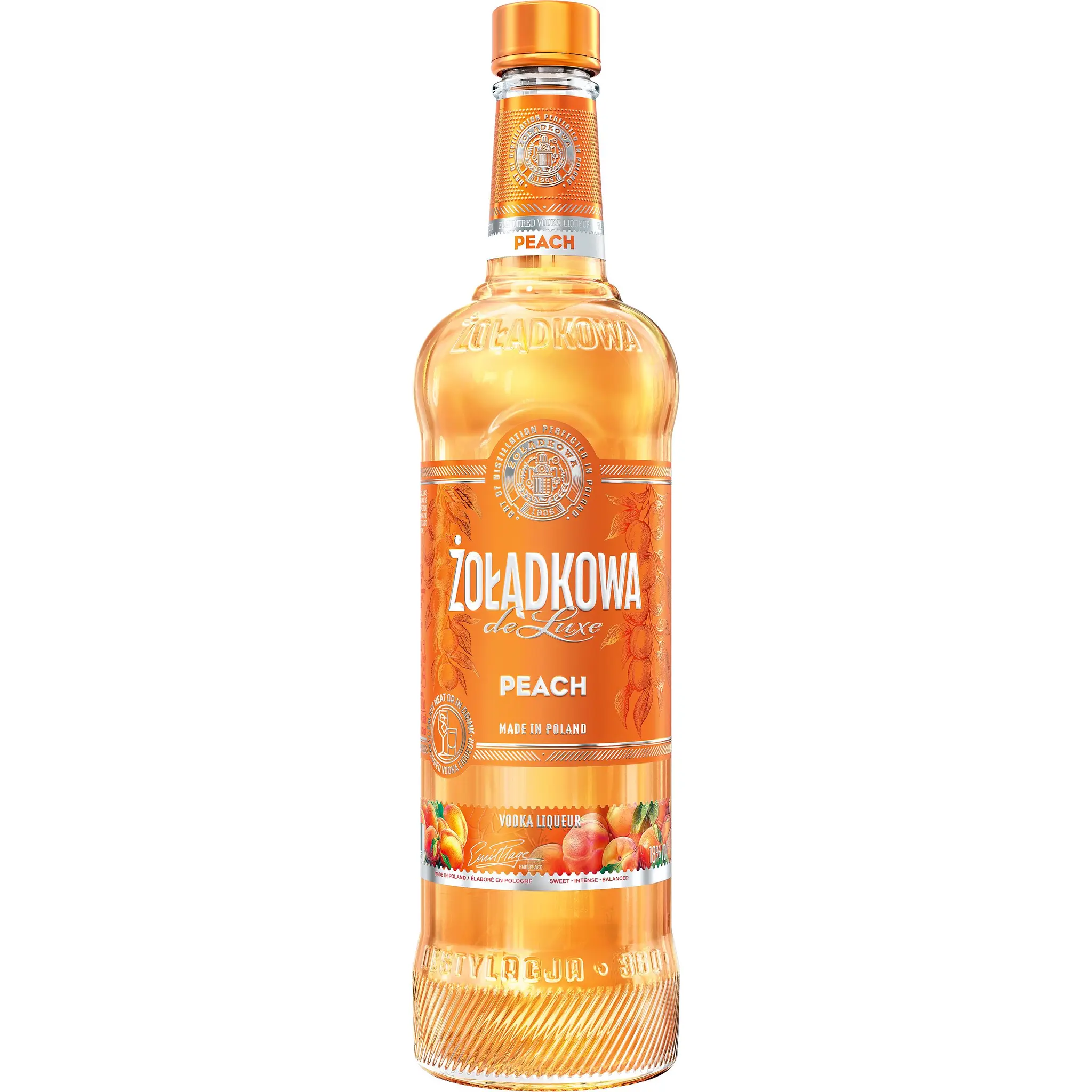 ZOLADKOWA Liqueur de vodka et pêche 18%