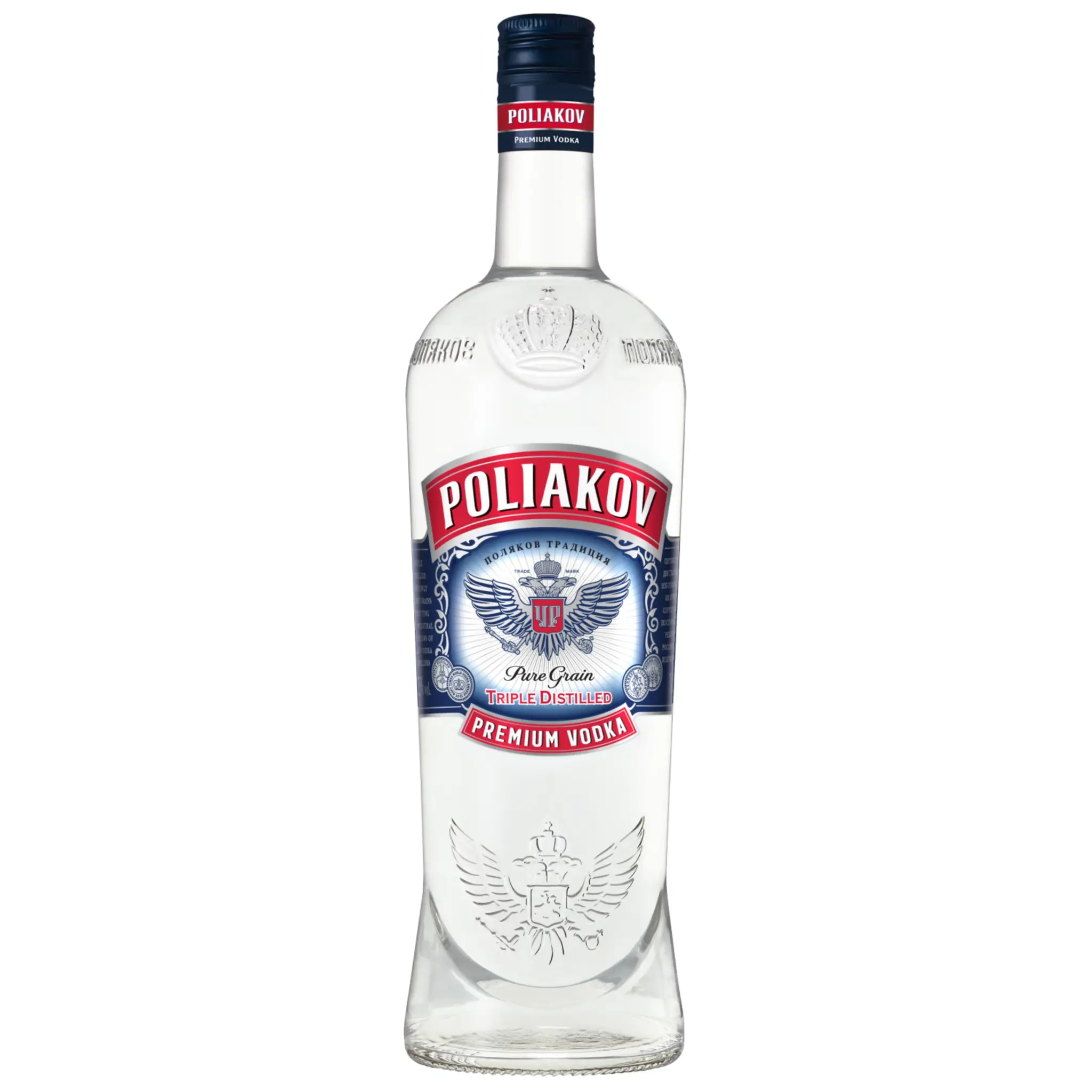 POLIAKOV Vodka pure grain 37,5%