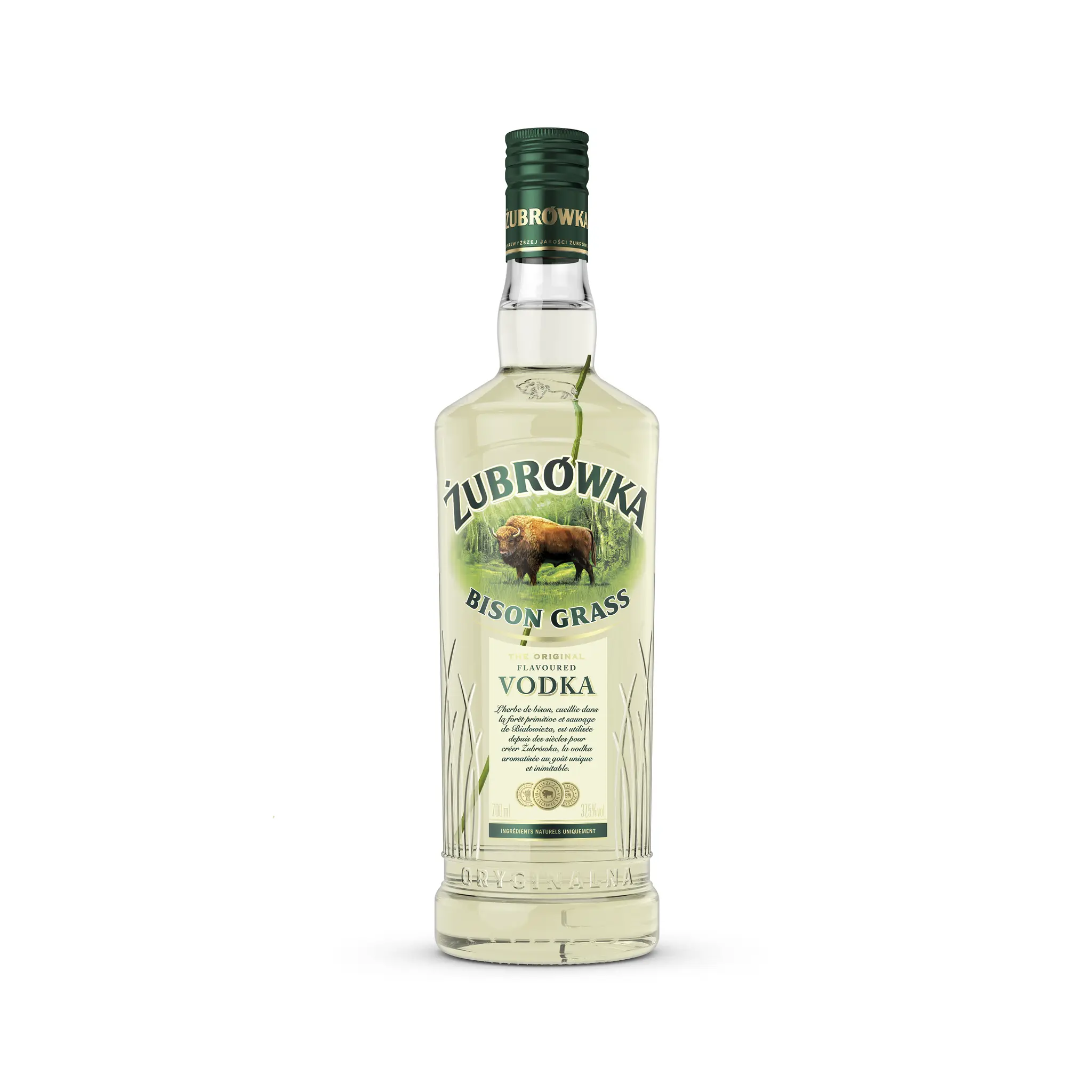 ZUBROWKA Vodka polonaise Bison Grass 37,5%
