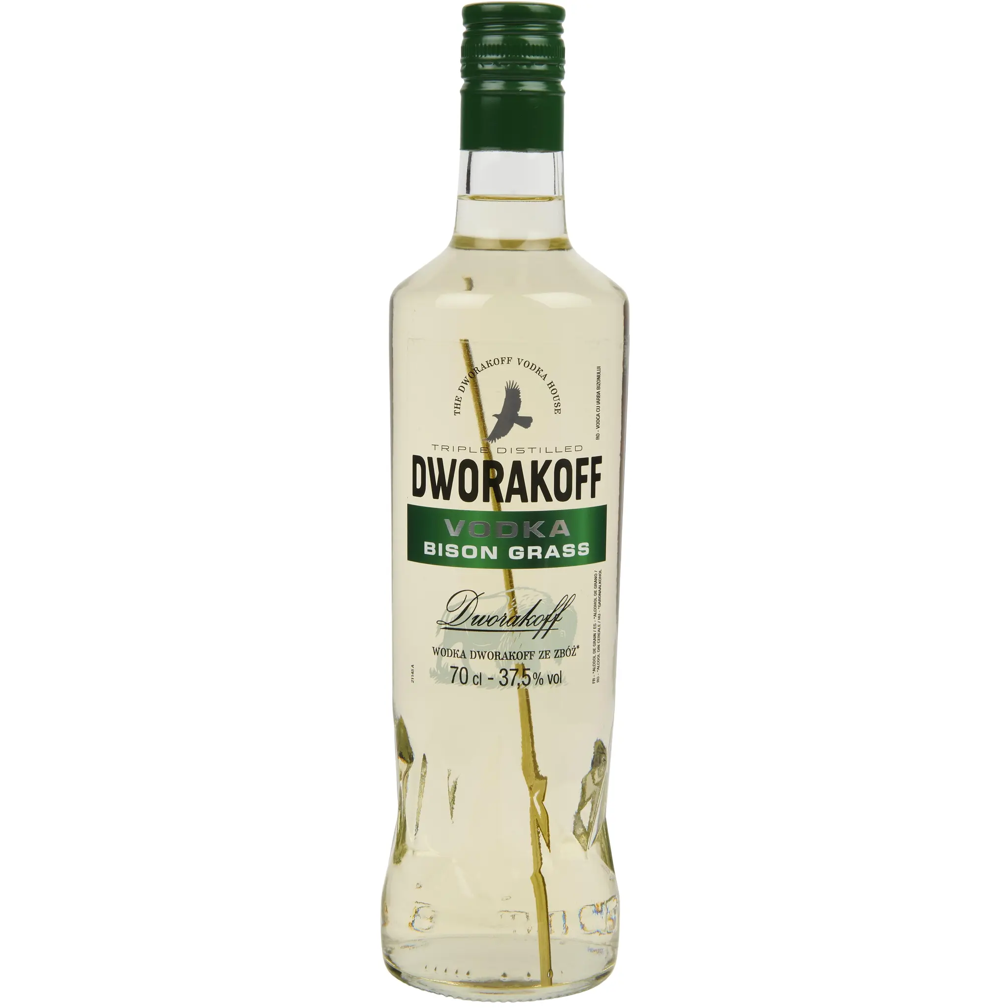 DWORAKOFF Vodka à l'herbe de bison 37.5%