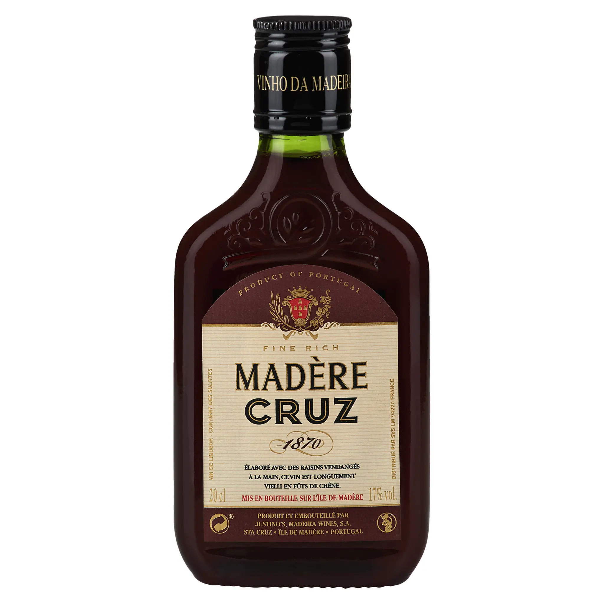 CRUZ Vin de Madère 17% flasque