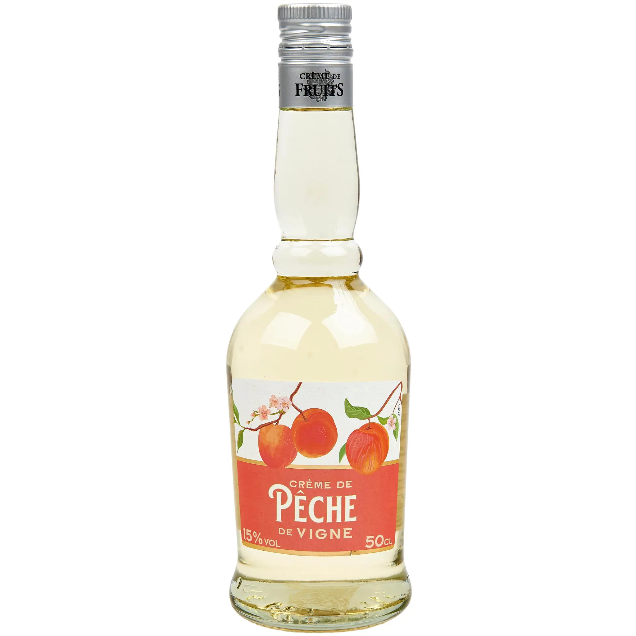 AUCHAN Crème de pêche 15%