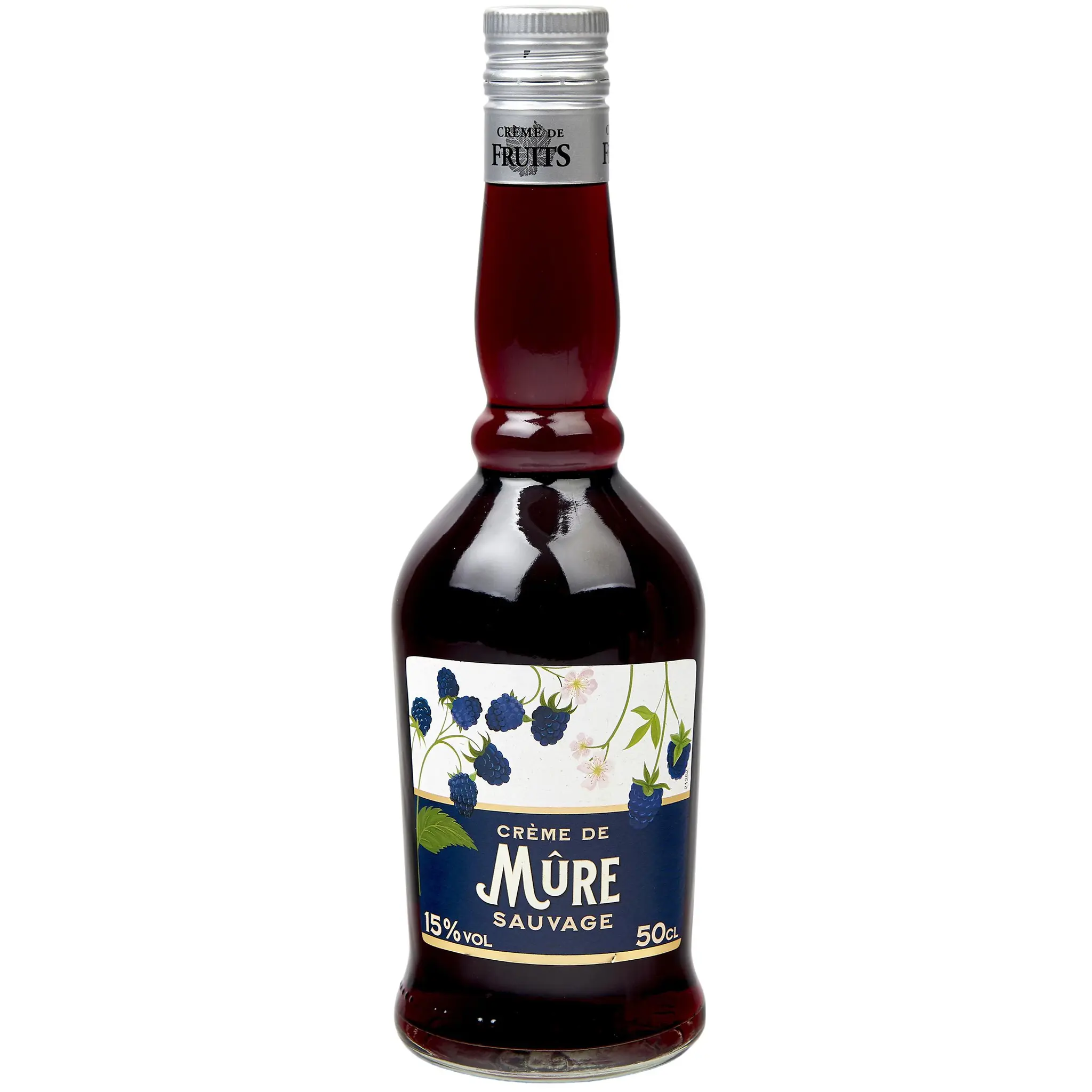 AUCHAN Crème de mûres sauvages 15%