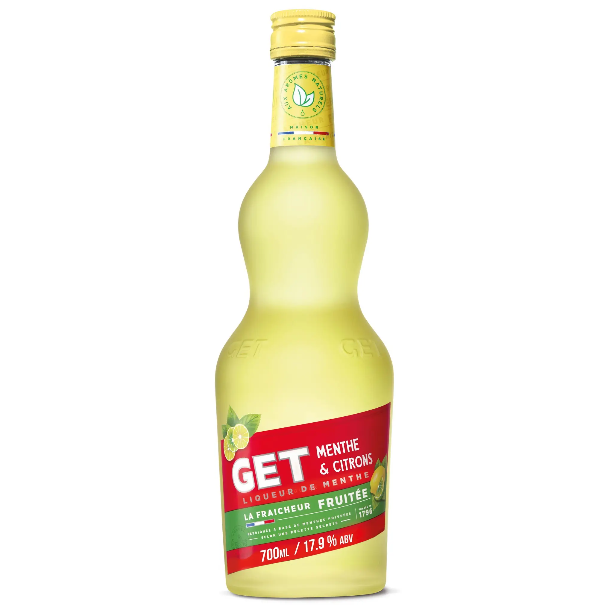 GET MENTHE & CITRONS Liqueur 17.9%