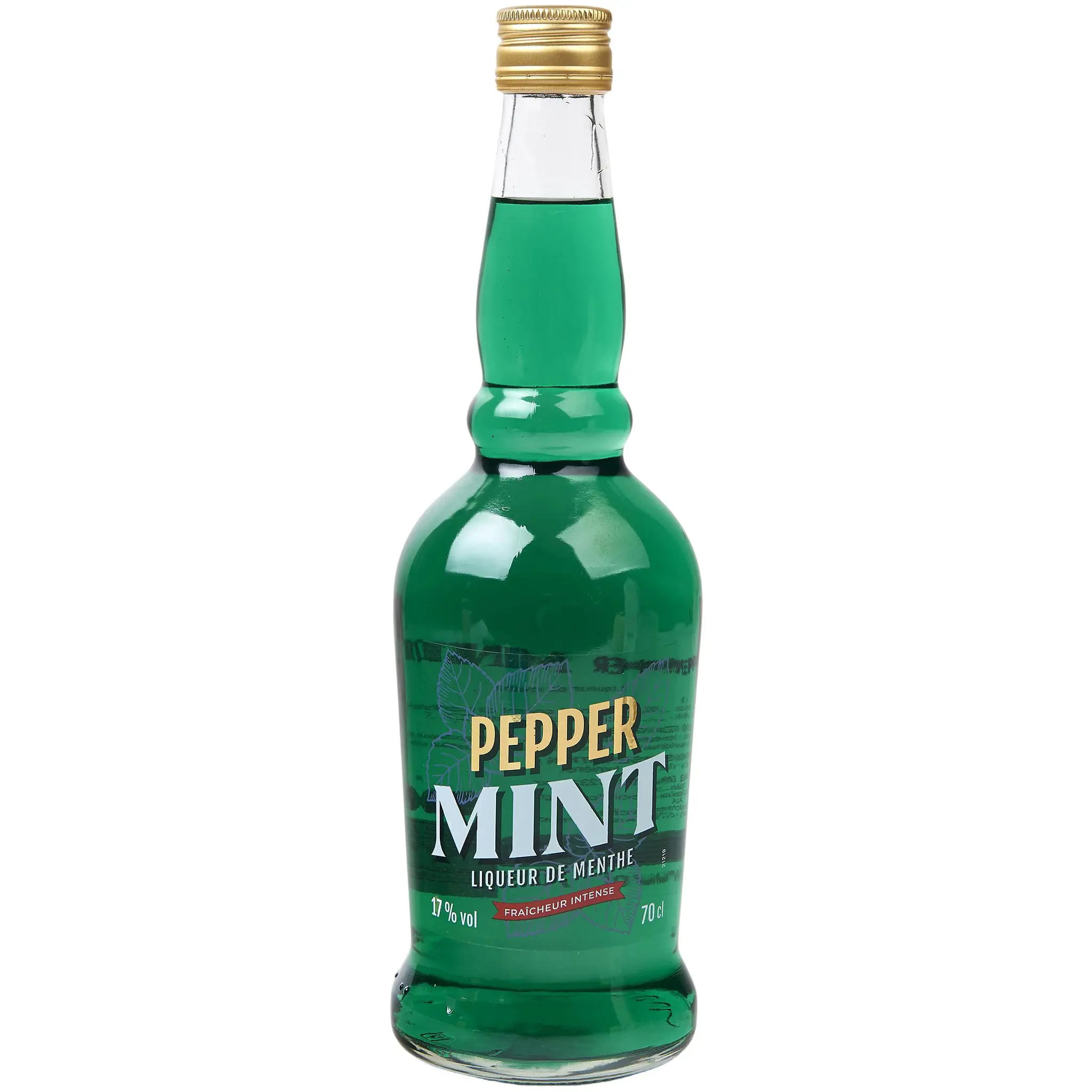 PEPPERMINT Boisson alcoolisée Liqueur de menthe fraicheur intense 17%