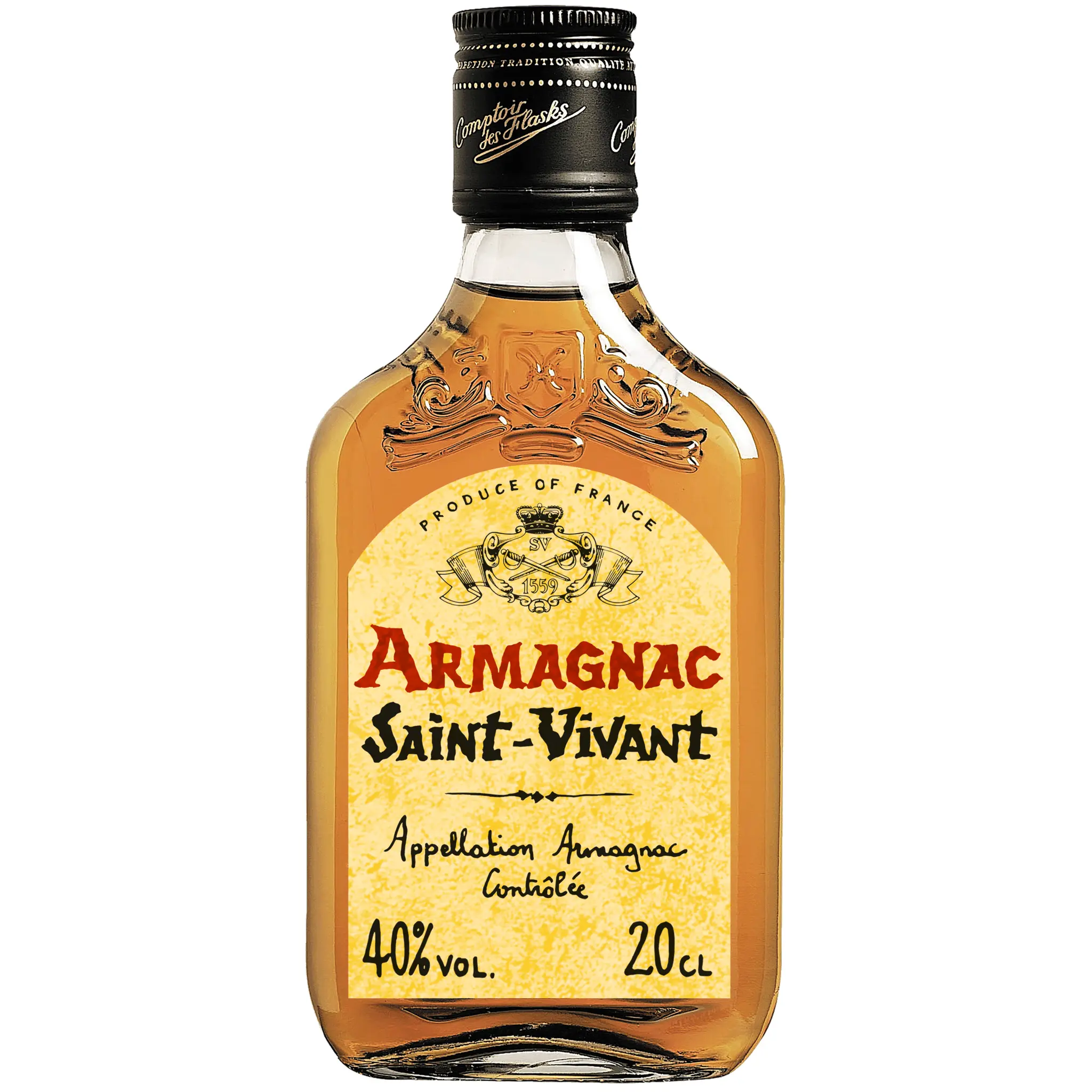 SAINT VIVANT Armagnac flasque 40%