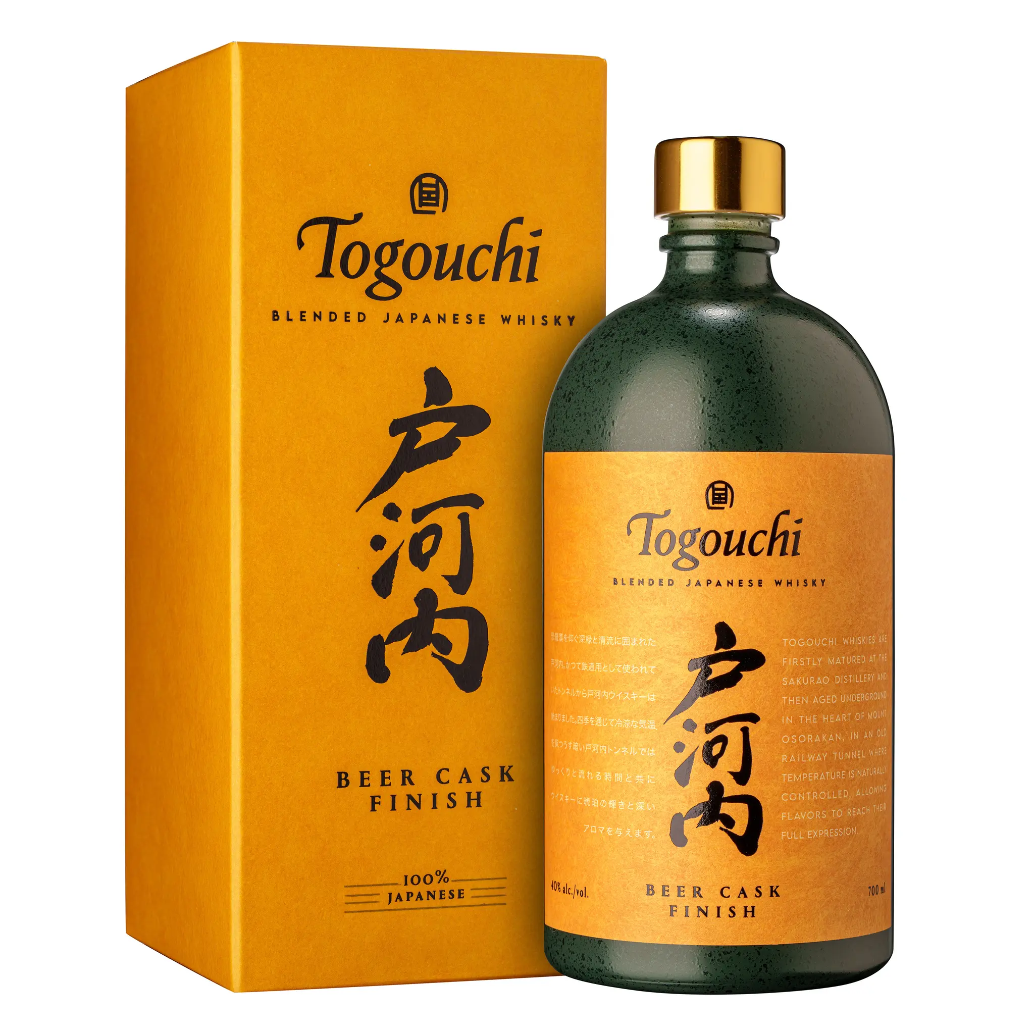 TOGOUCHI Whisky japonais blended malt beer cask 40%