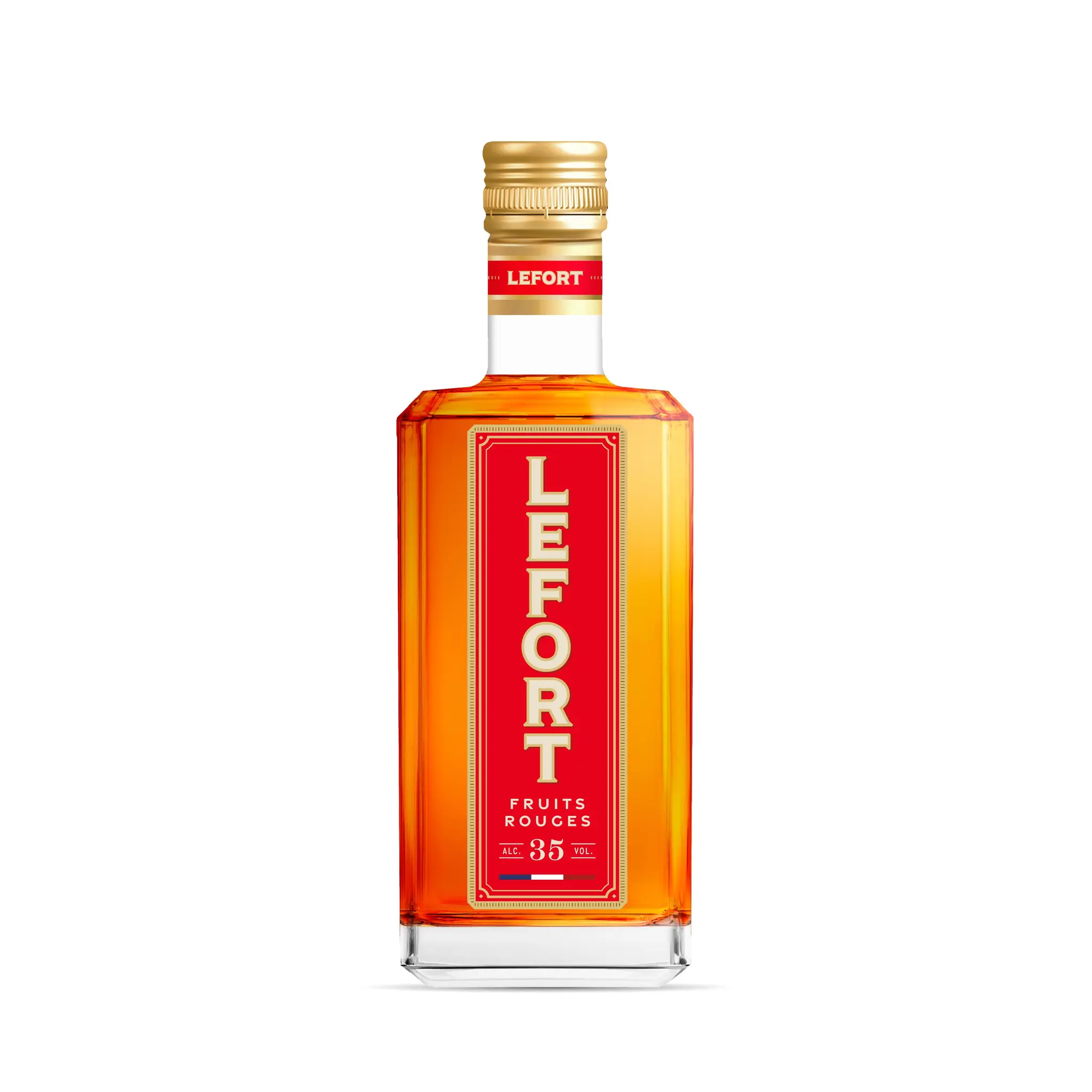 LEFORT Boisson spiritueuse à base de whisky fruits rouges 35%