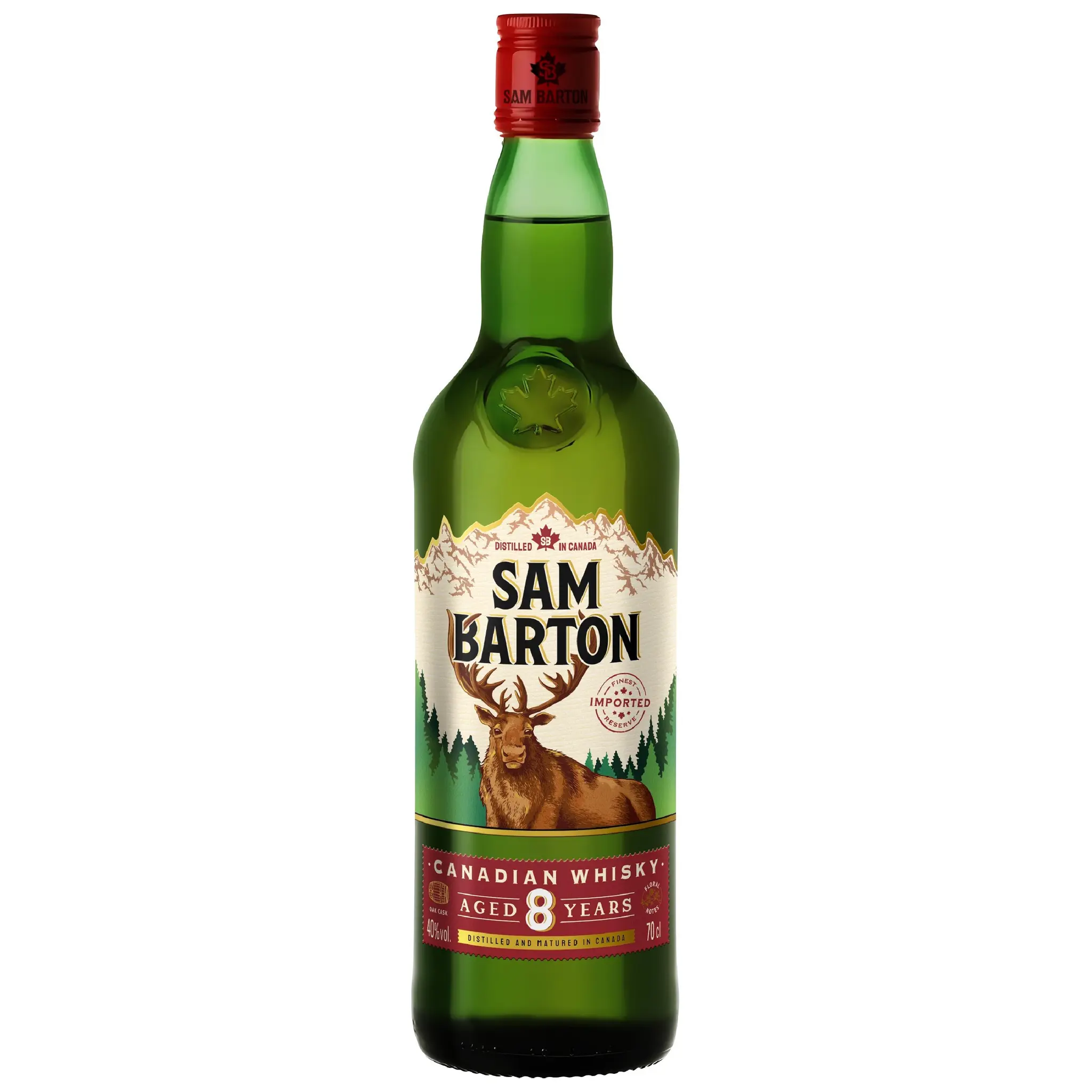 SAM BARTON Whisky canadien 8 ans 40%