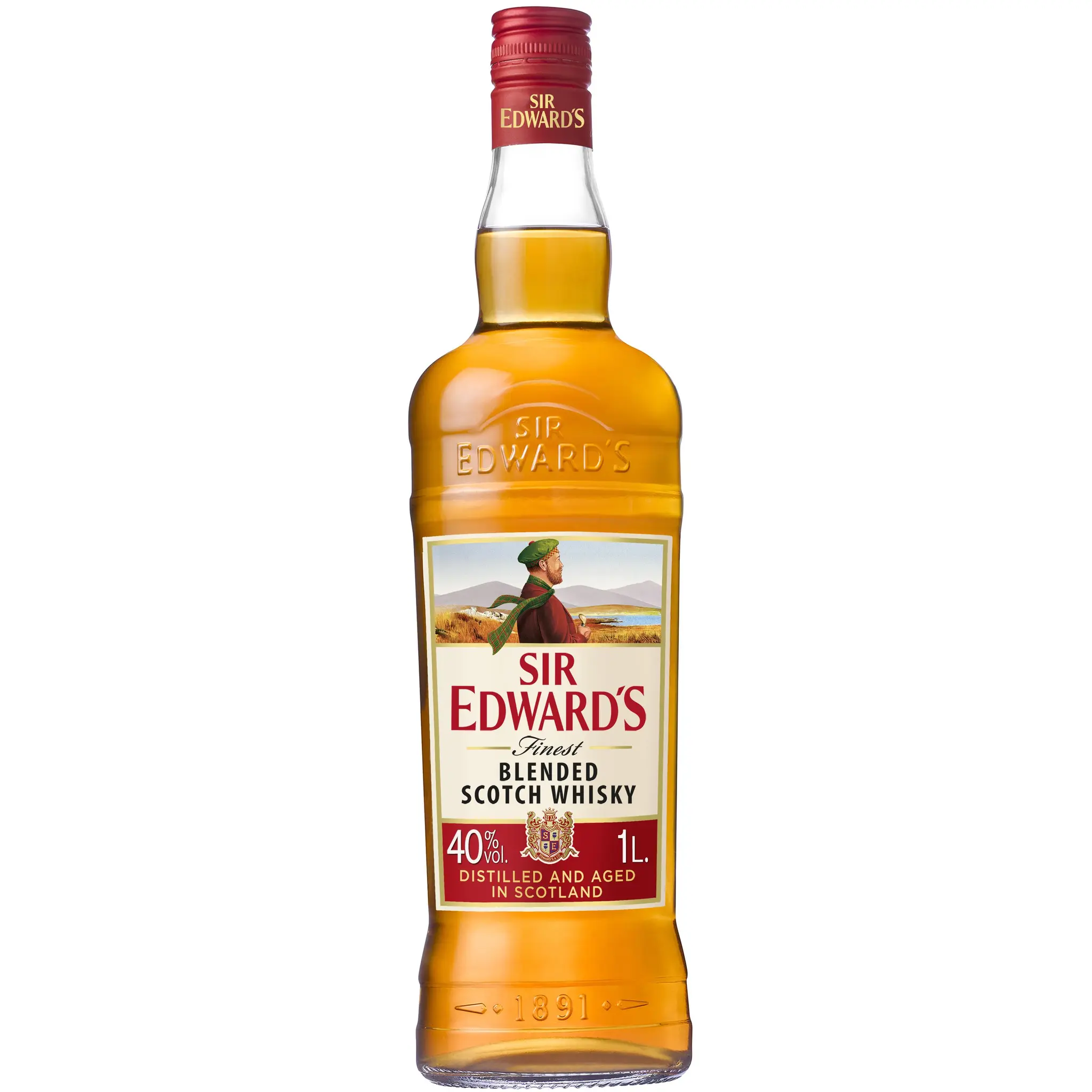 SIR EDWARD'S Scotch whisky écossais blended malt 40%