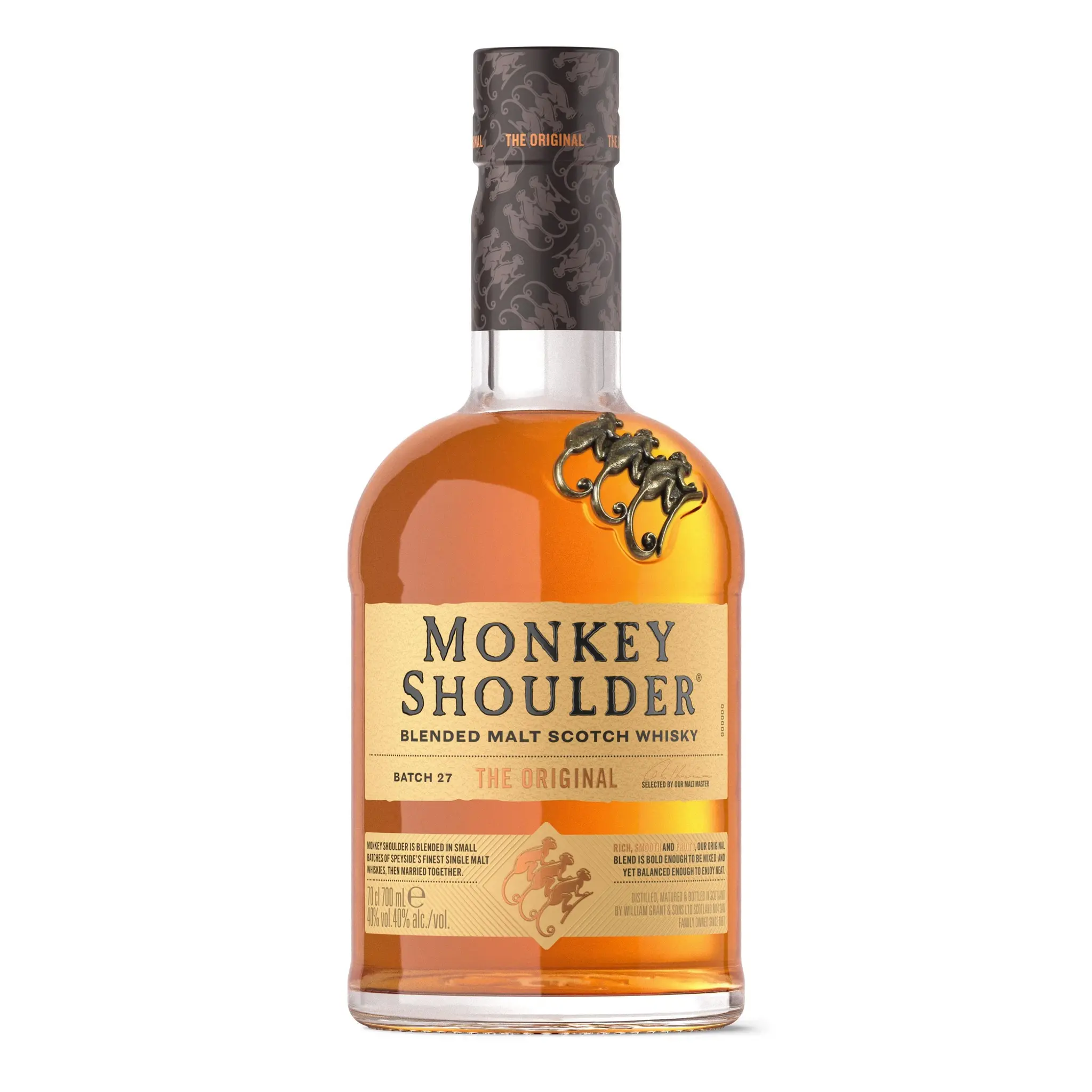 MONKEY SHOULDER Scotch whisky blended malt 40%