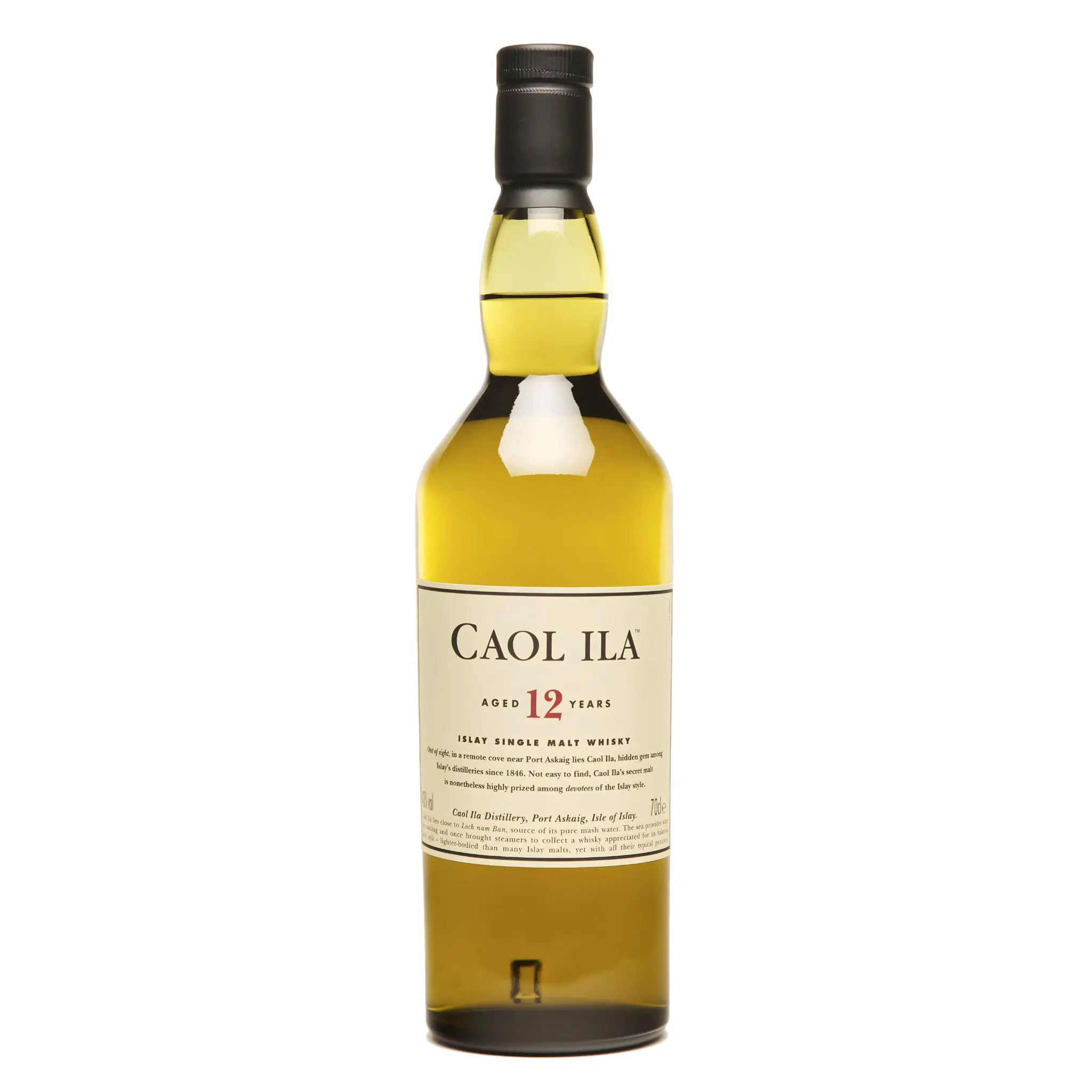 CAOL ILA Scotch whisky single malt écossais 40% 12 ans