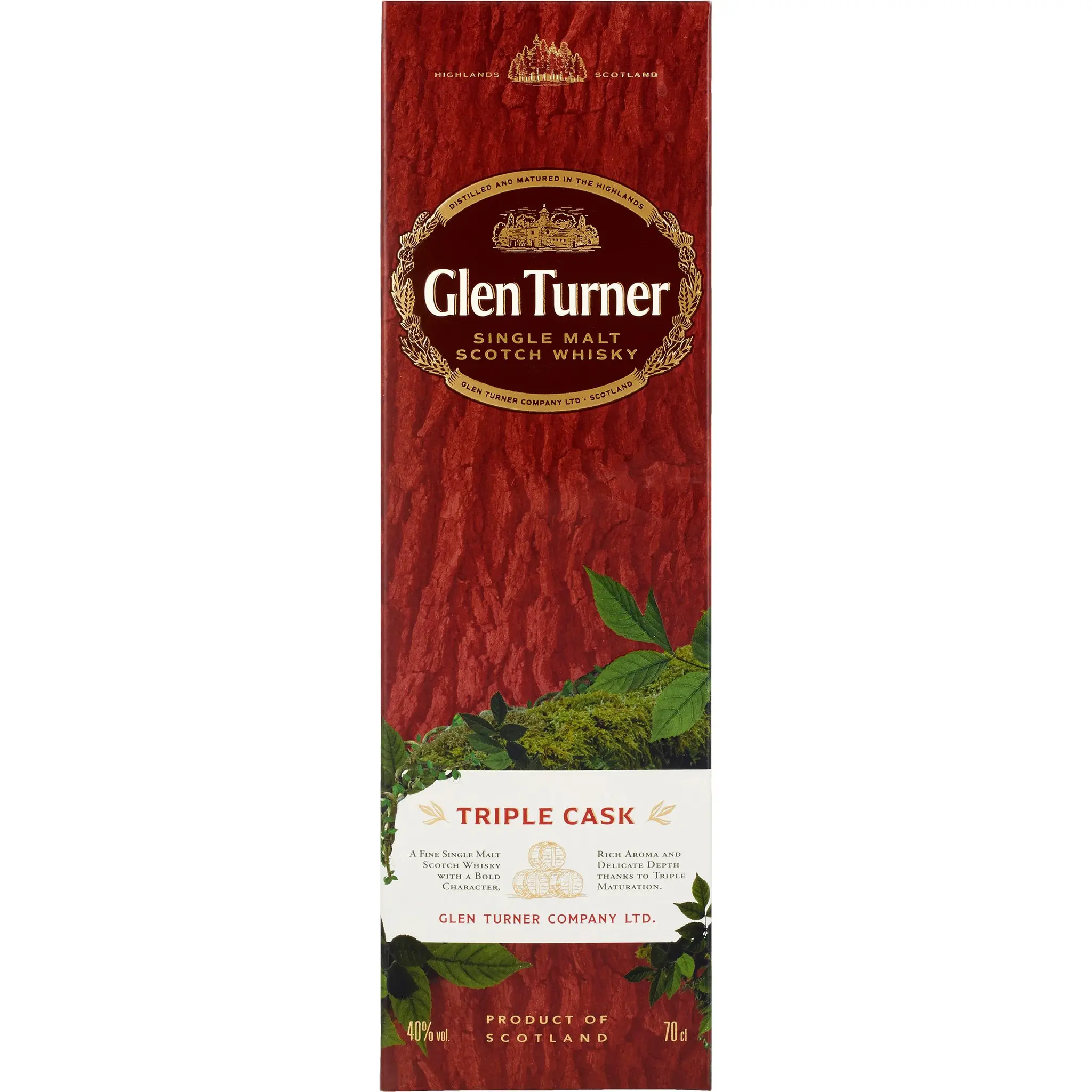 GLEN TURNER Scotch whisky single malt heritage double cask 40%
