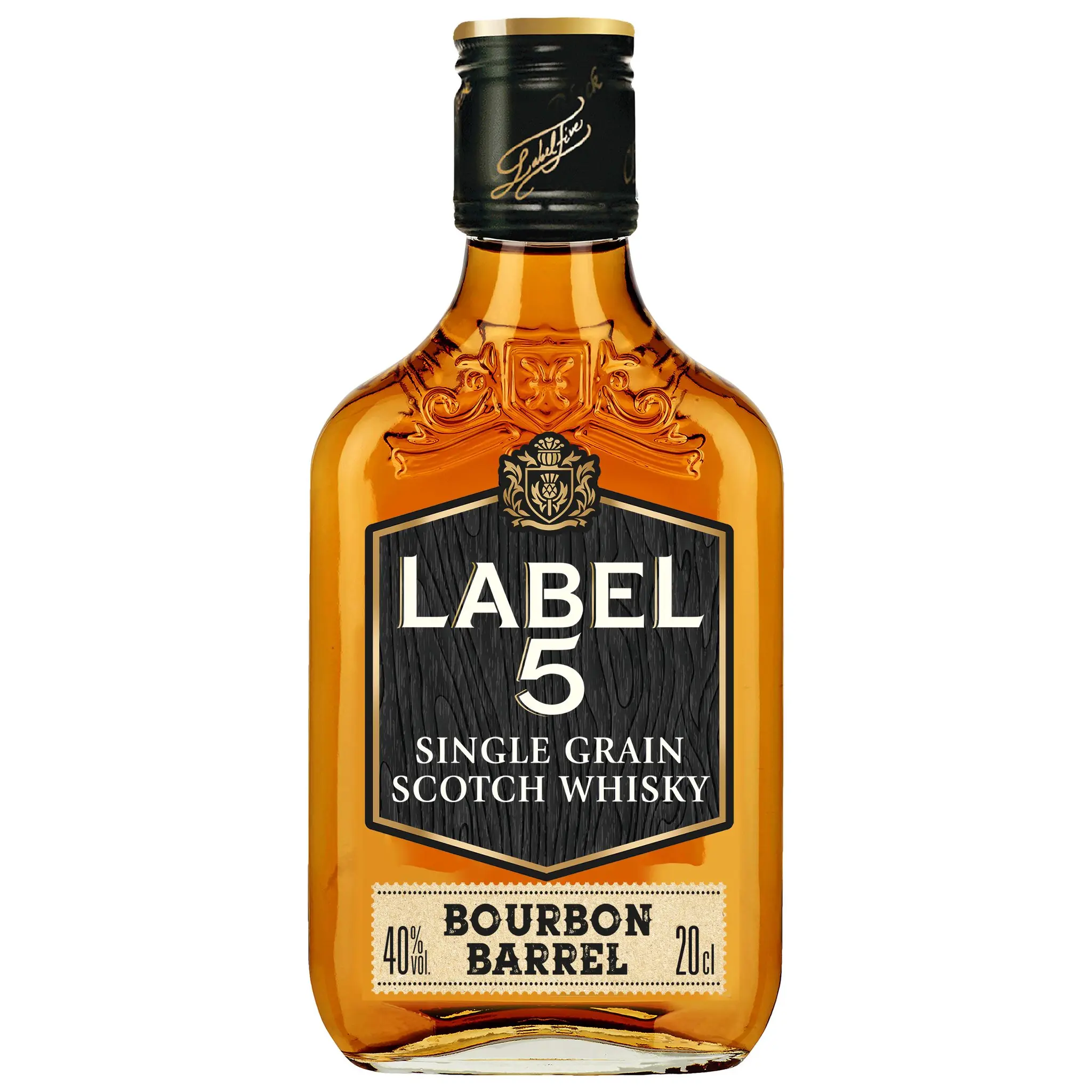 LABEL 5 Whisky single grain scotch Bourbon barrel 40%