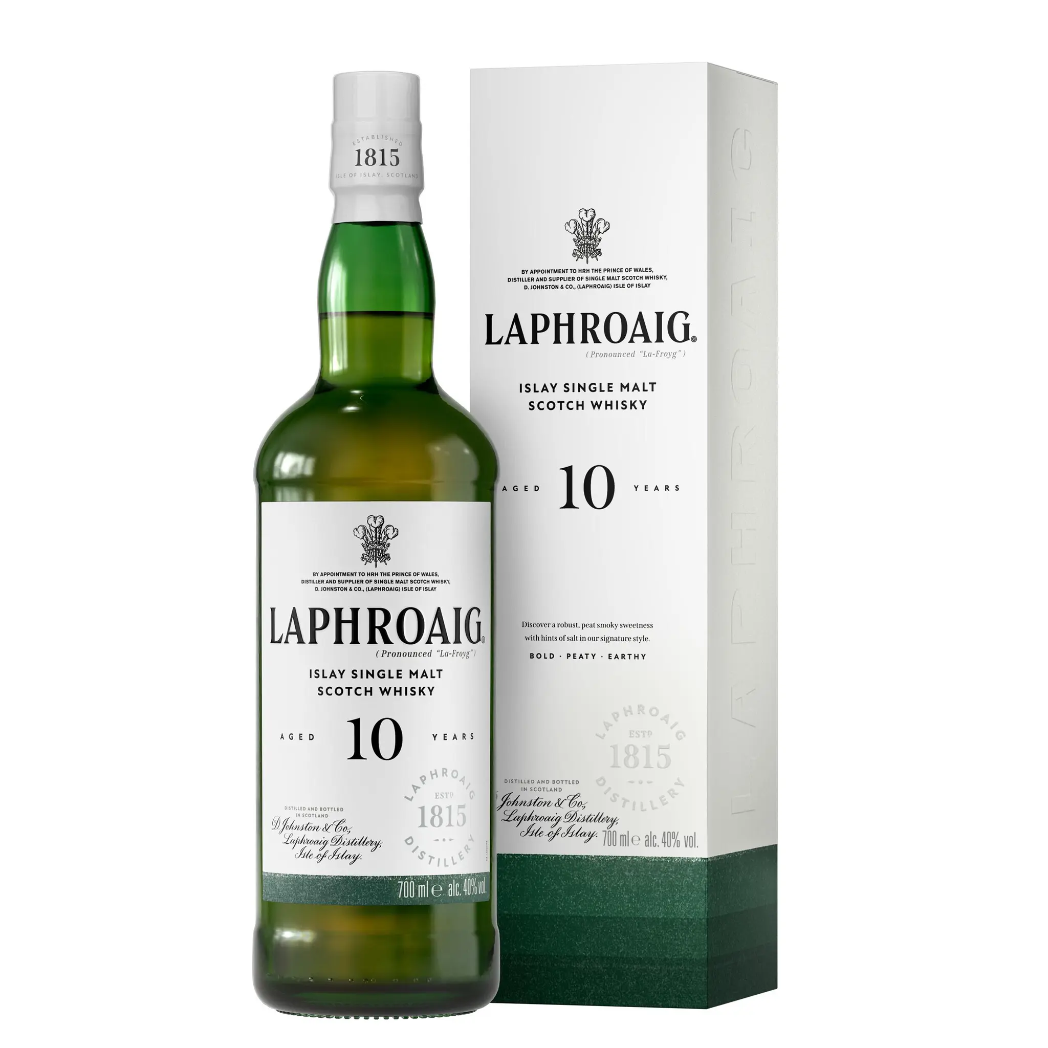 LAPHROAIG Scotch whisky Islay single malt écossais 40% 10 ans