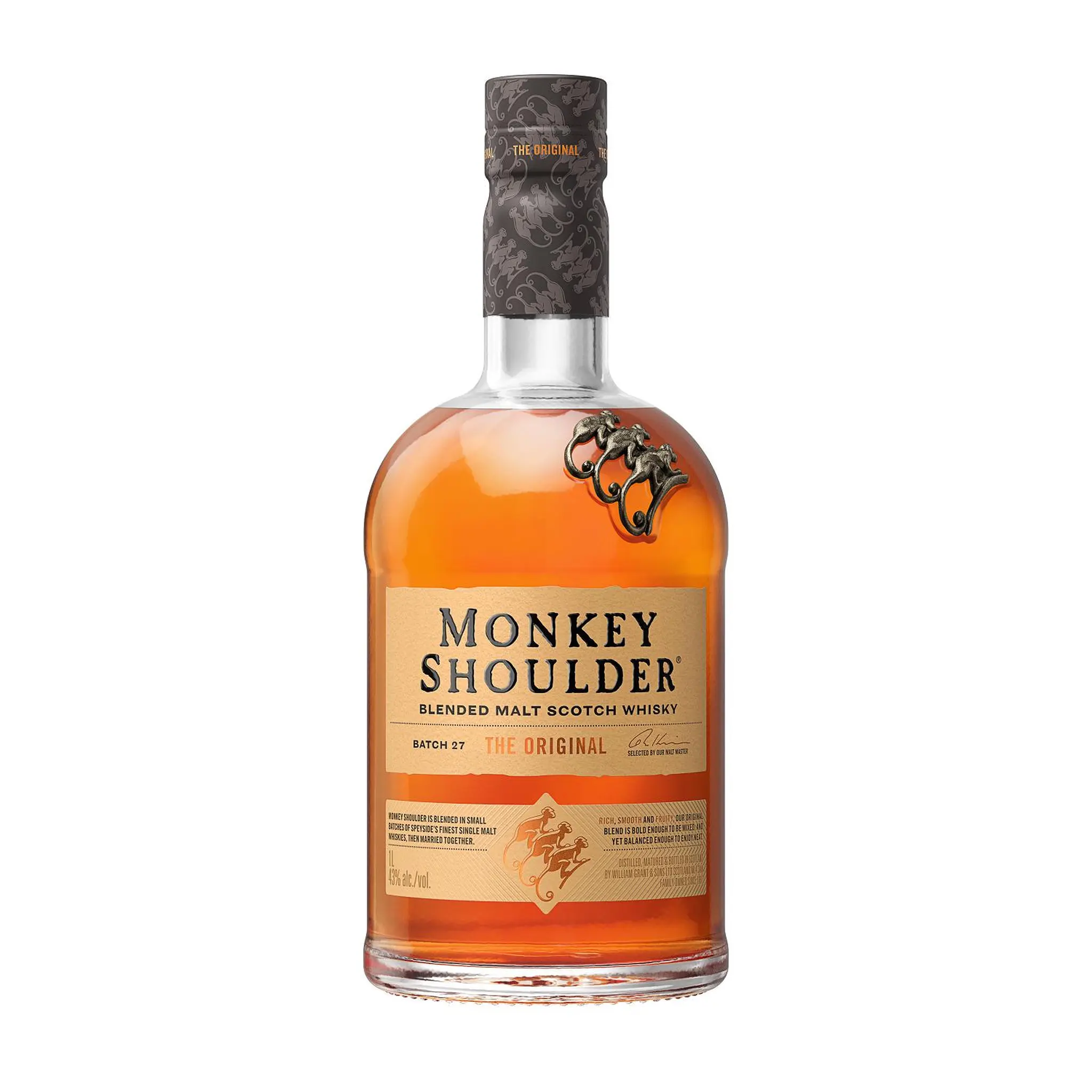 MONKEY SHOULDER Scotch Whisky original blended malt 40%
