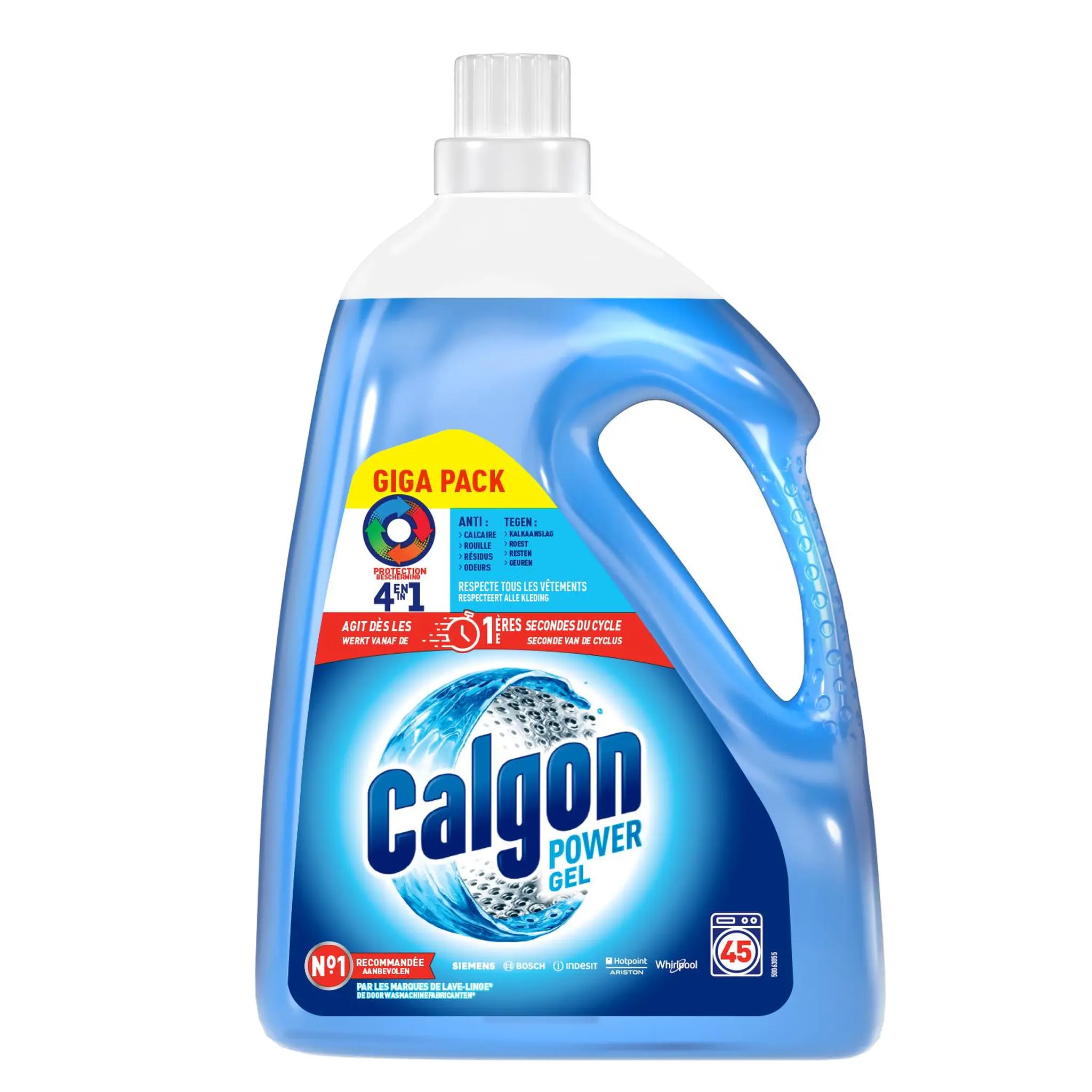 CALGON Gel 4 en 1 anti-calcaire lave linge