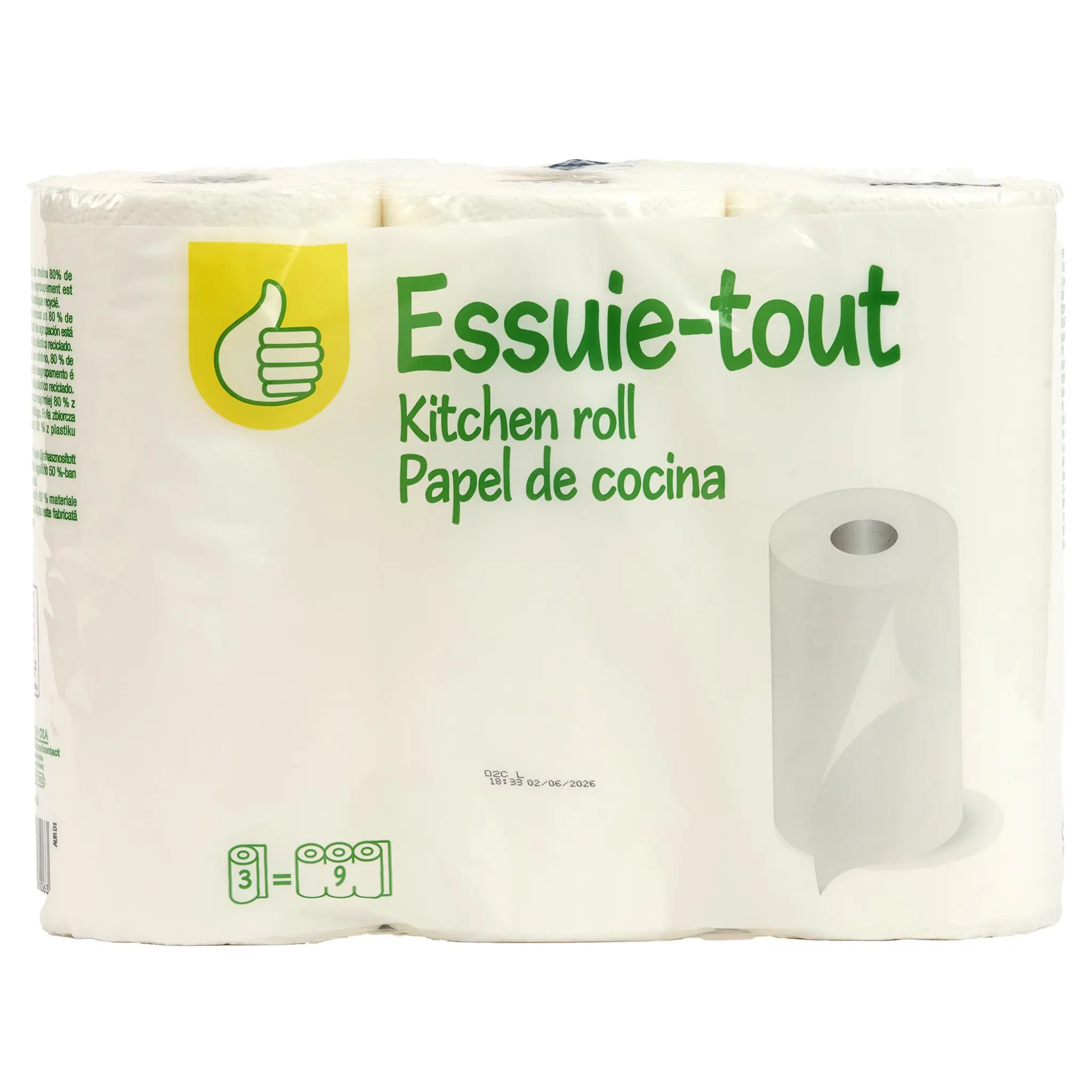 POUCE Essuie-tout compact