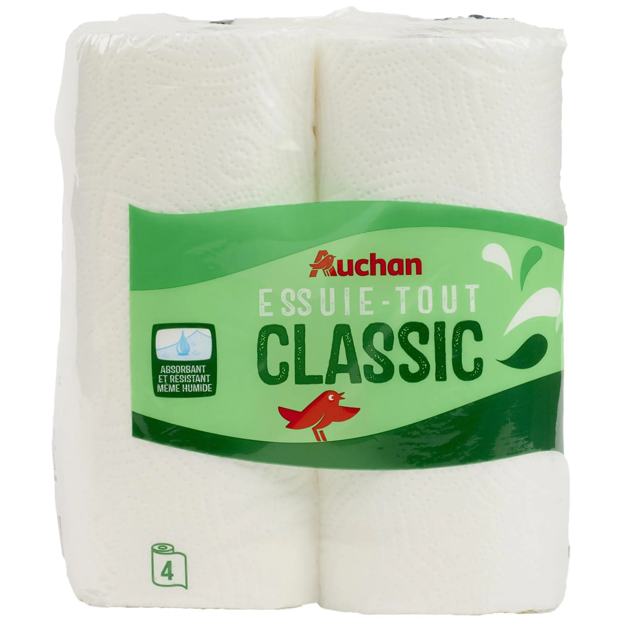 AUCHAN Essuie-tout classic ultra-résistant