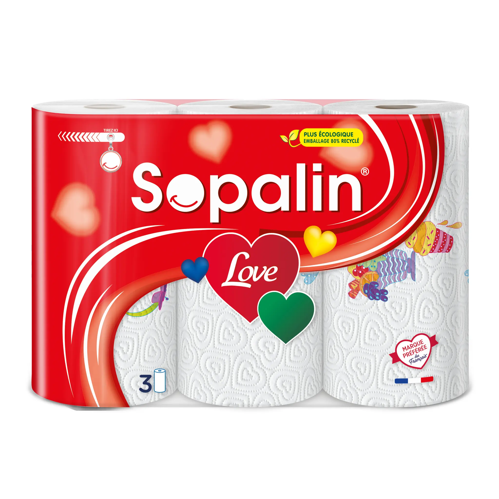 SOPALIN Essuie-tout décoré