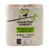AUCHAN BETTER LIFE Essuie-tout compact