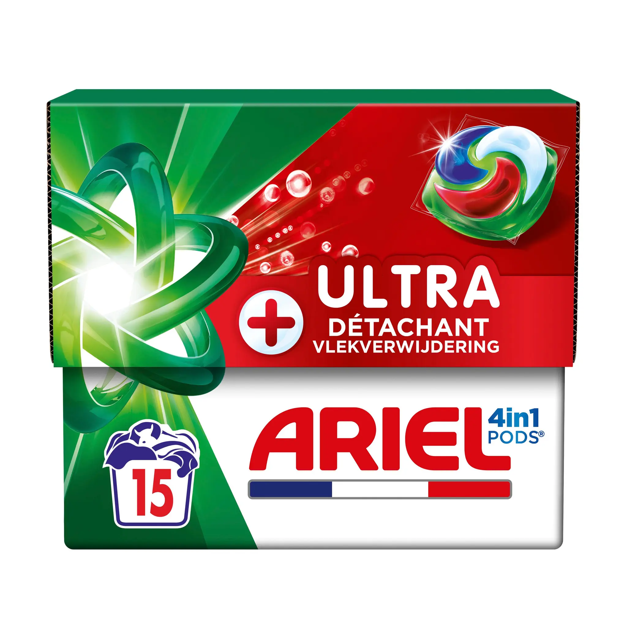 ARIEL Pods lessive capsules élimination ultra des taches