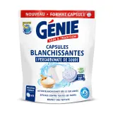 GENIE Lessive capsules blanchissantes avec percarbonate de soude