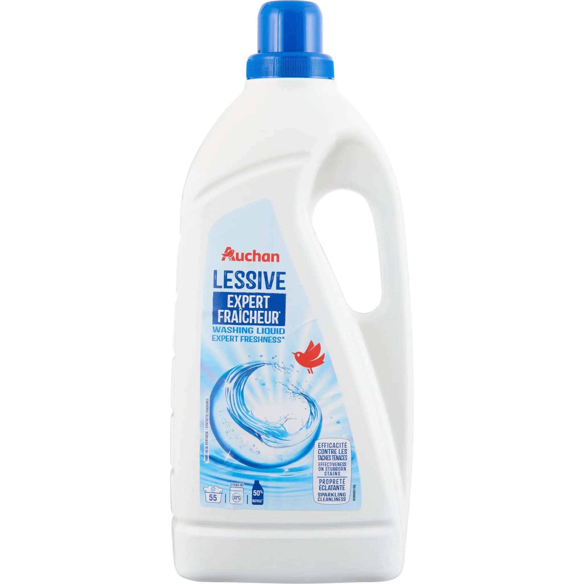 AUCHAN Lessive liquide Expert Fraîcheur
